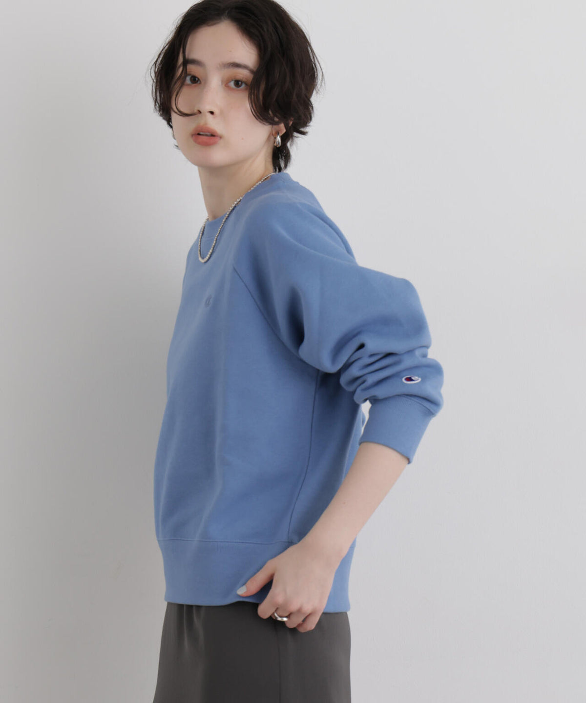 Champion/RAGLAN SLEEVE SWEATSHIRT 6716223004