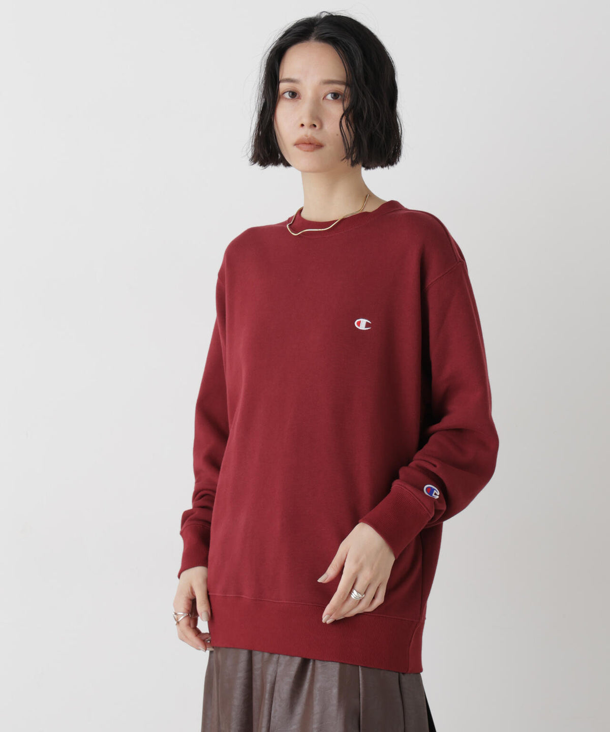 Champion/CREW NECK SWEATSHIRT 6716223005