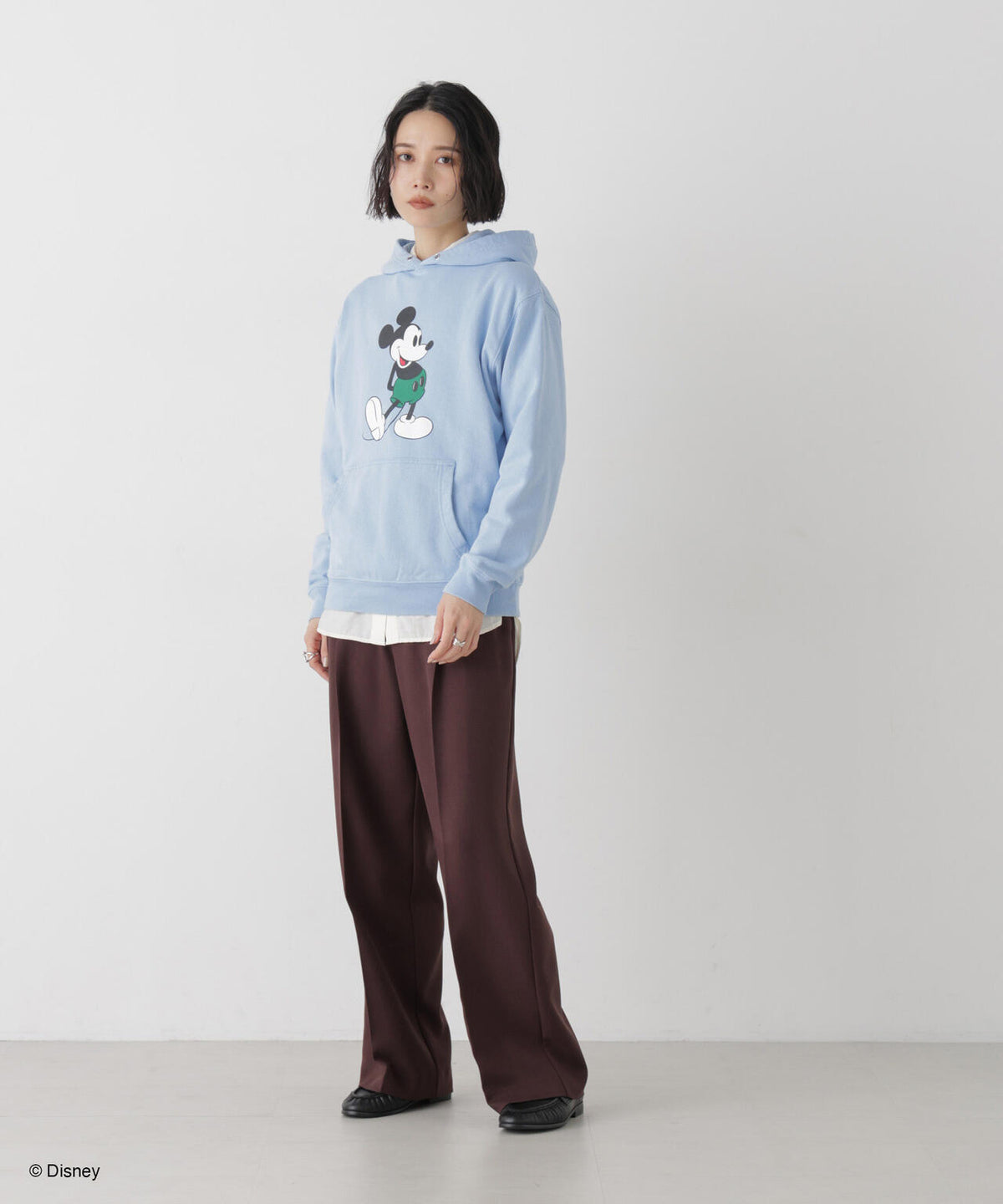 GOOD ROCK SPEED/ MICKEY / Hoodie Lt.Blue 6716223036