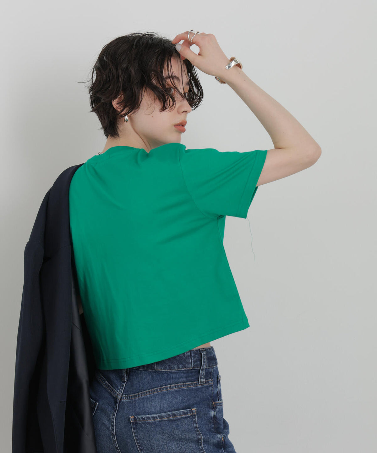 NEEDBY heritage/別注 CROPPED TEE 6716224001