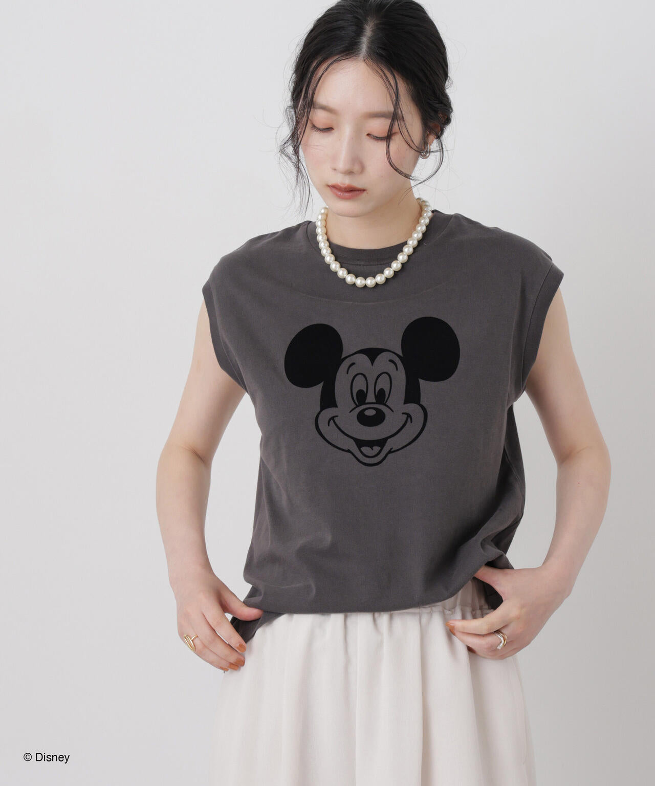 GOOD ROCK SPEED/ Mickey /French sleeve shirts 6716224006