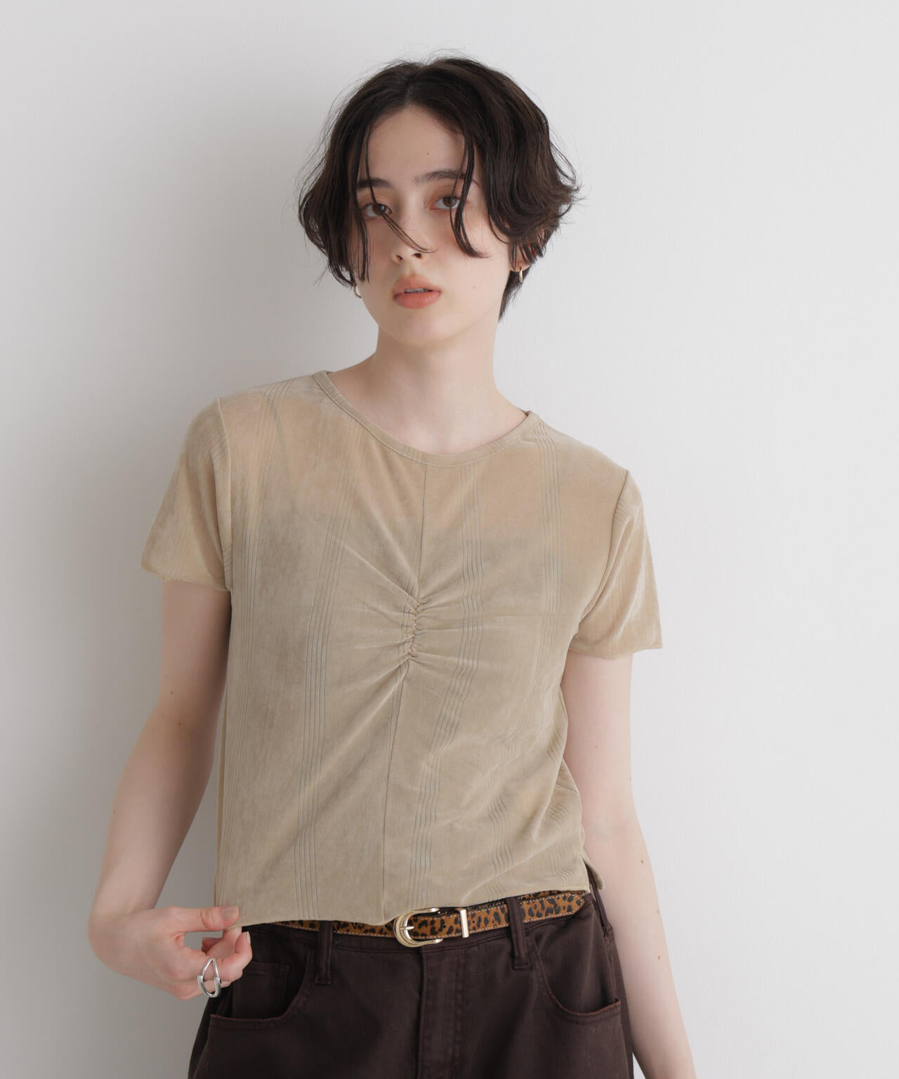Robert P. Miller/別注 フロッキーメッシュT 6716224008
