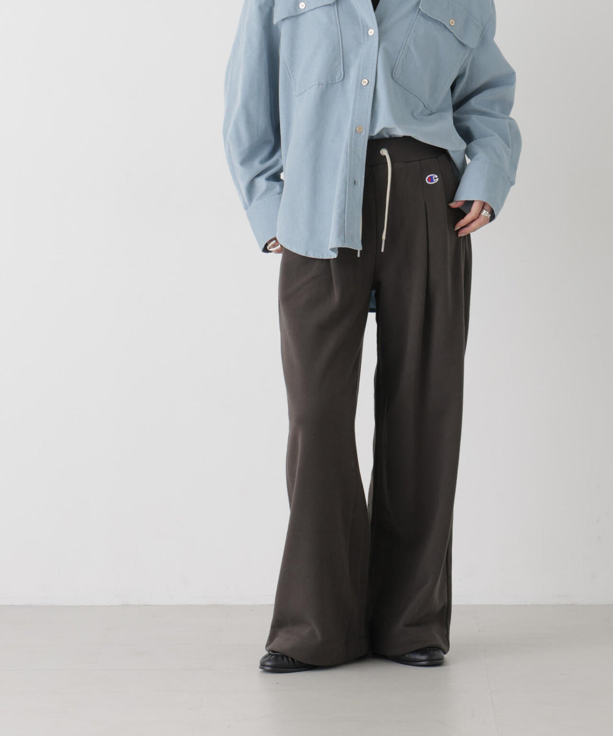 Champion/WIDE SWEATPANTS 6716227009