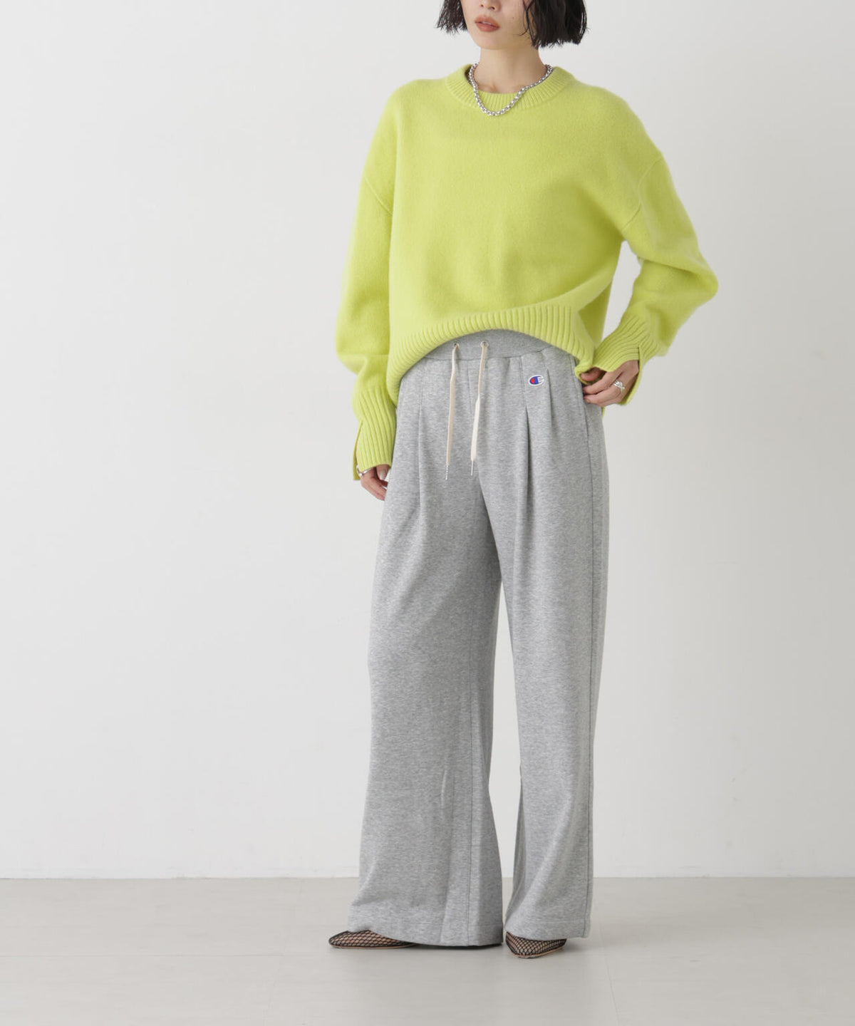 Champion/WIDE SWEATPANTS 6716227009