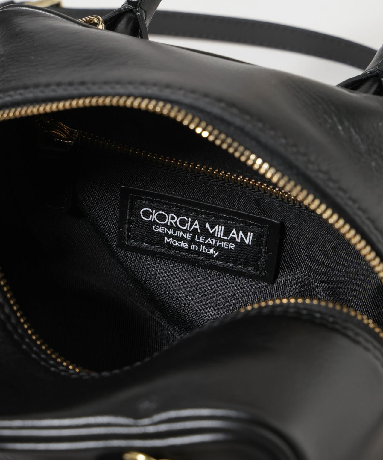GIORGIA MILANI/レザーミニボストンバッグ 6716232260
