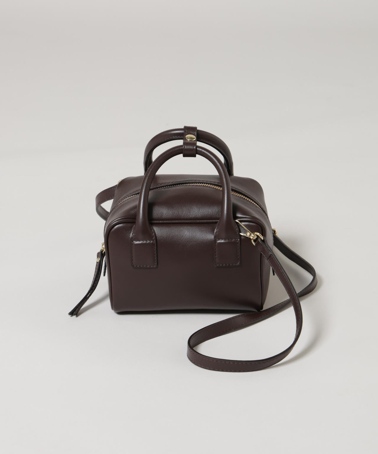 GIORGIA MILANI/レザーミニボストンバッグ 6716232260