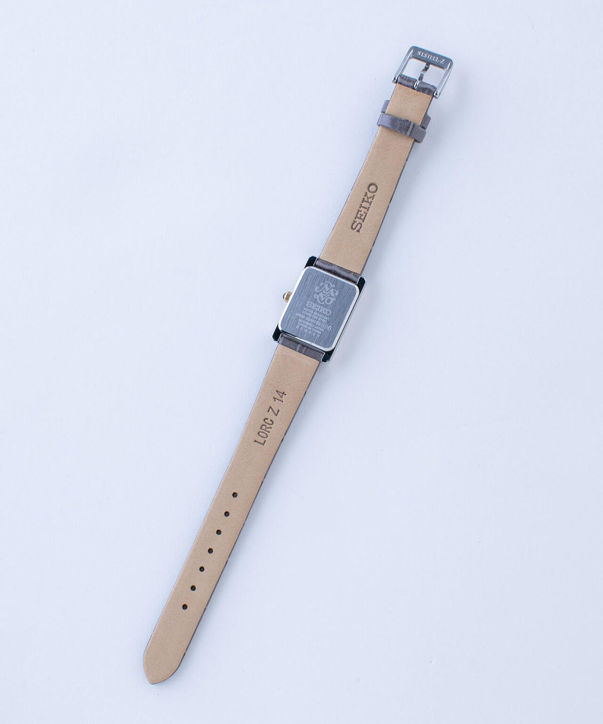 SEIKO/セイコー コラボレーション スクエア シルバー×グレー 6716237021