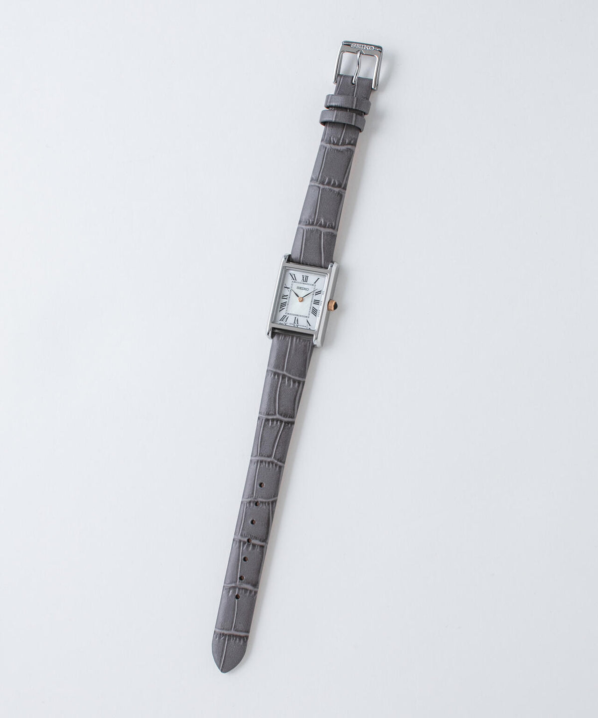 SEIKO/セイコー コラボレーション スクエア シルバー×グレー 6716237021