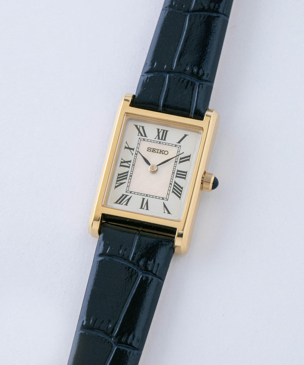 SEIKO/セイコー コラボレーション スクエア ゴールド×ブラック 6716237022
