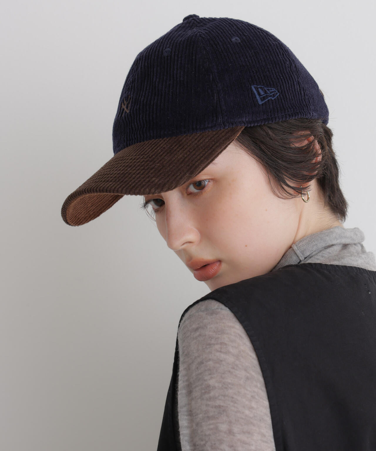 NEW ERA(R)/別注 CC NEYYAN MINILOGO corduroy 6716239001