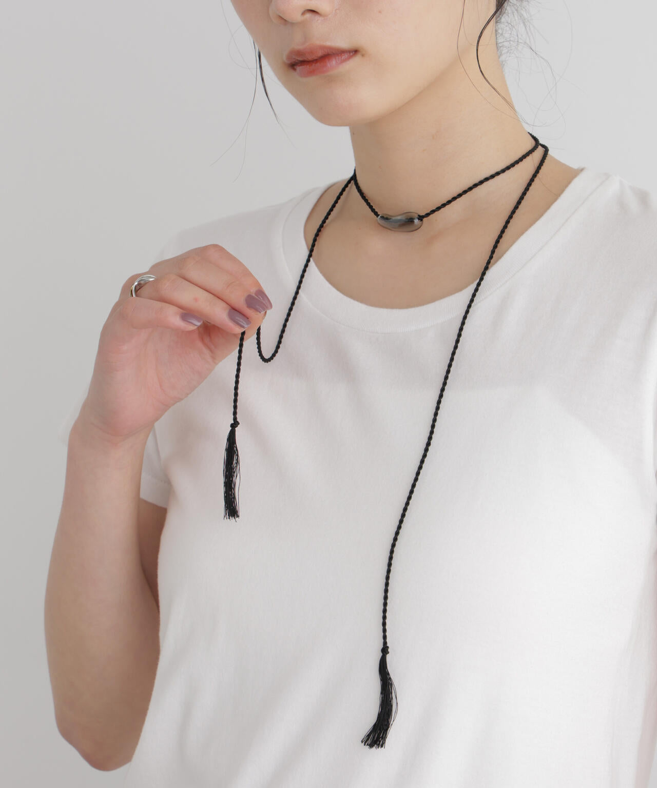 on the sunny side of the street/Glass Beads 4way Necklace 6716246008