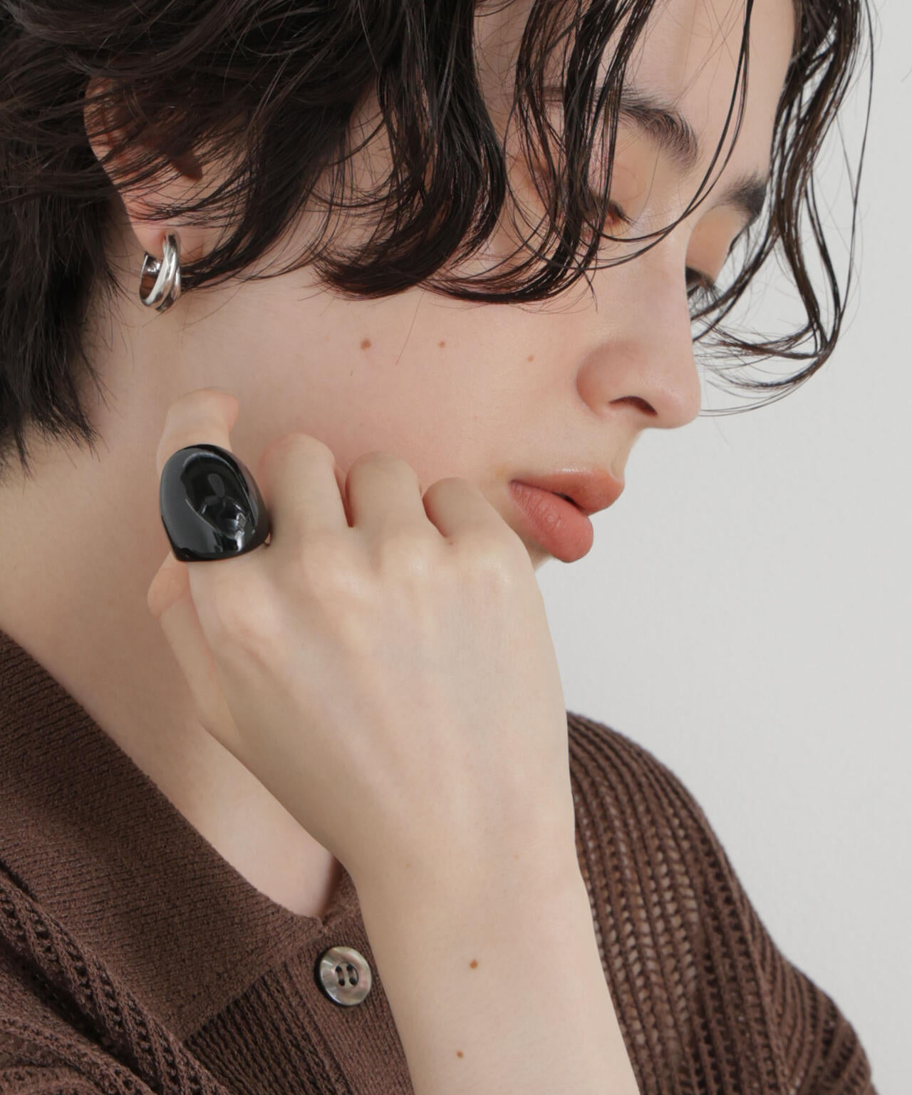 JAMIRAY/DROP HORN RING 6716247028