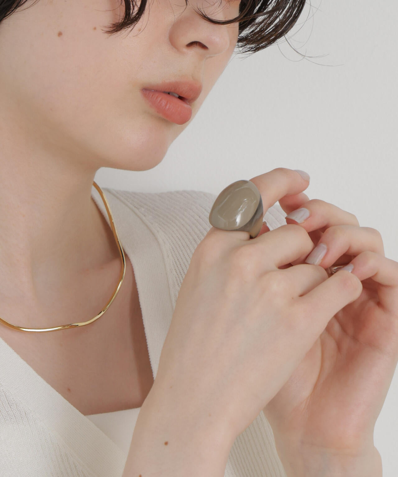 JAMIRAY/DROP HORN RING 6716247028