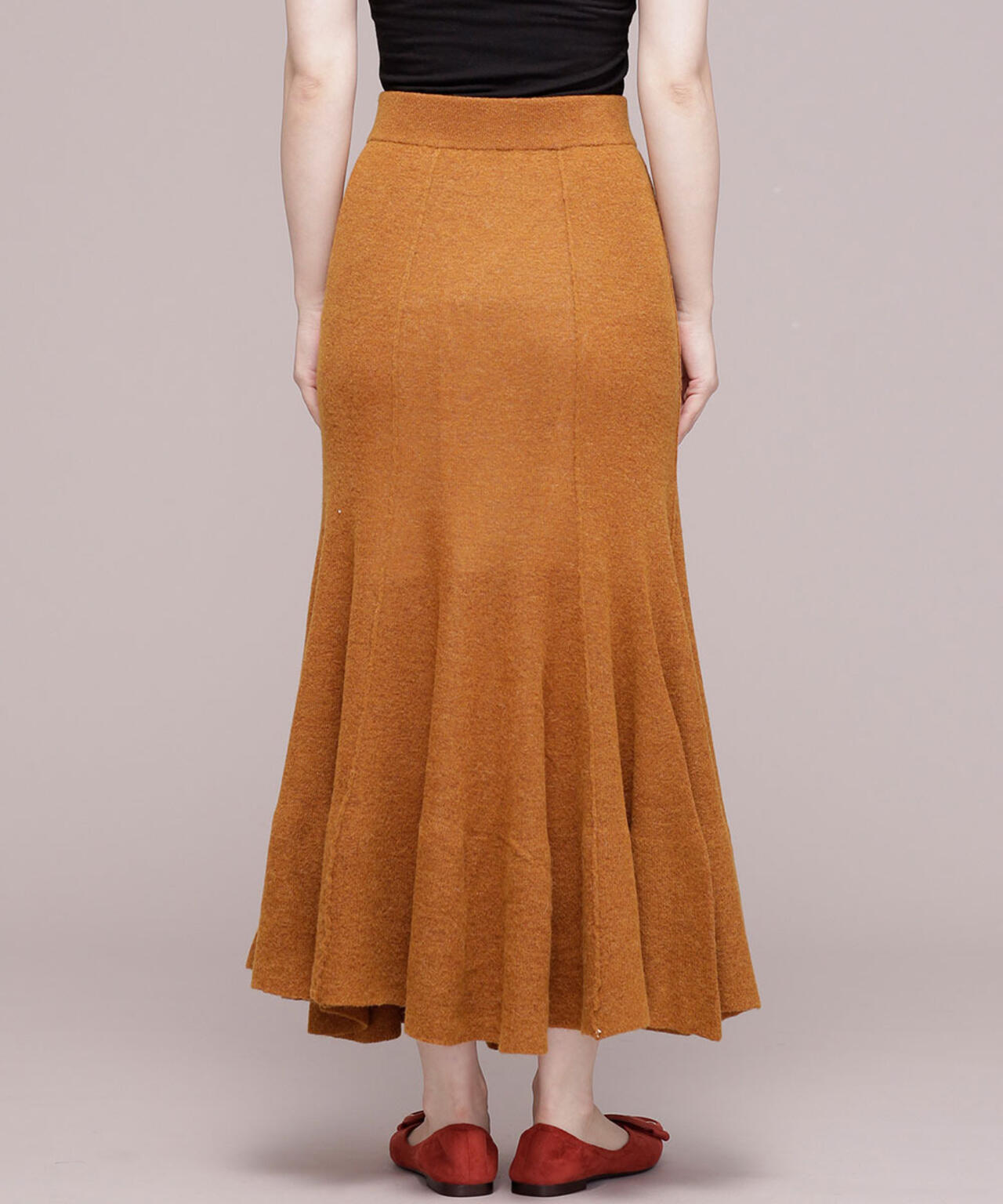 JANE SMITH/HIGH GAUGE LONG SKIRT 6719230027