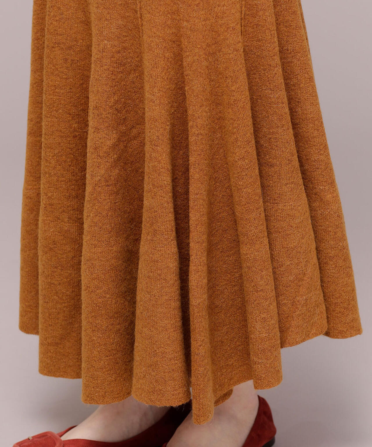 JANE SMITH/HIGH GAUGE LONG SKIRT 6719230027
