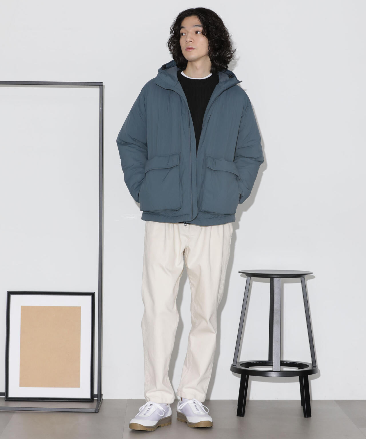 パテッドフードブルゾン 6724112204