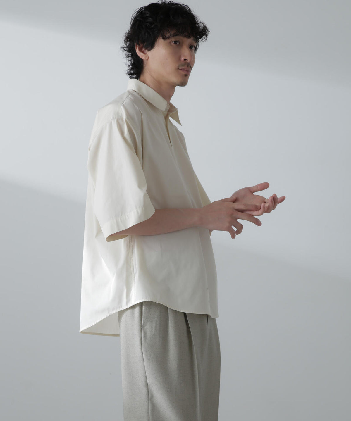 TCタイプライターシャツ 半袖 6724121232
