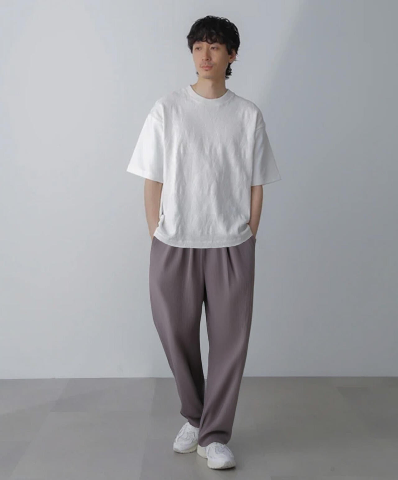 ツートーン切り替えTシャツ 半袖 6724124224