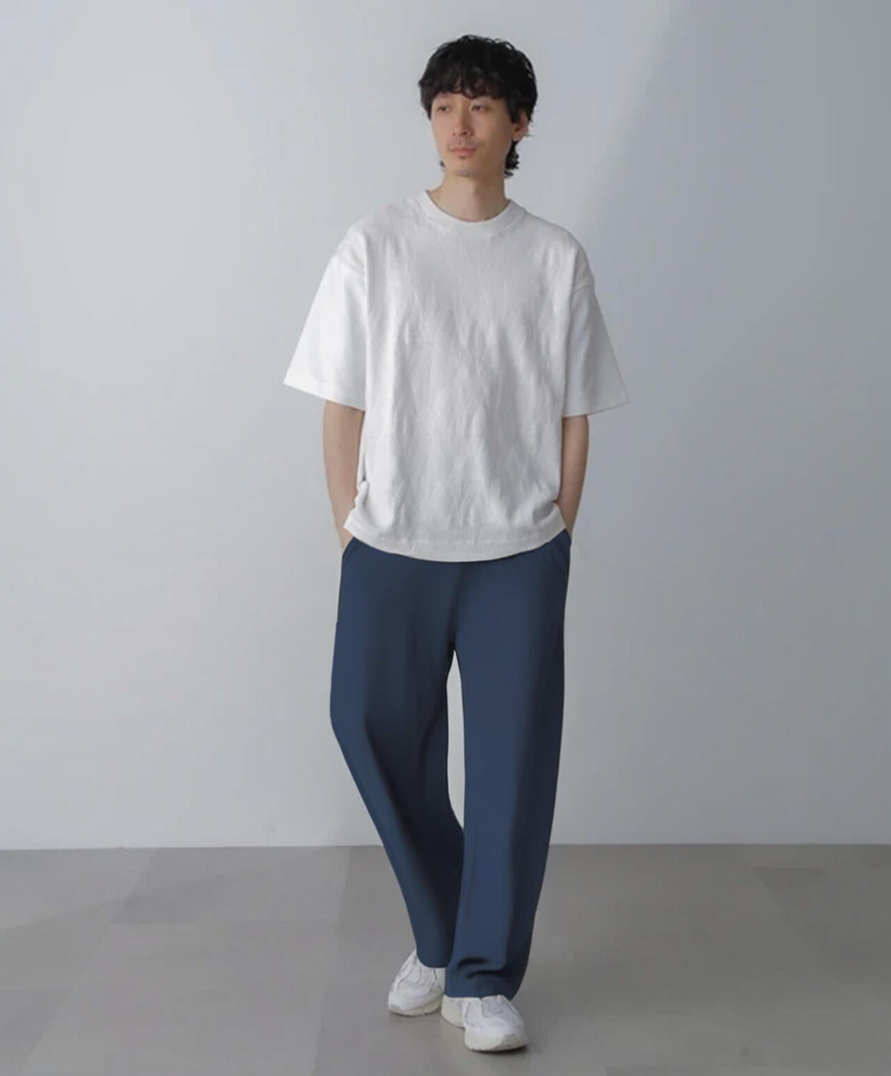 ツートーン切り替えTシャツ 半袖 6724124224