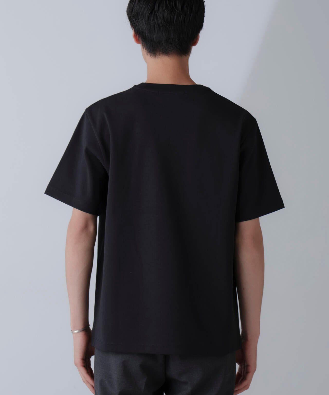 ダブルスムースクルーネックTシャツ 半袖 6724124231