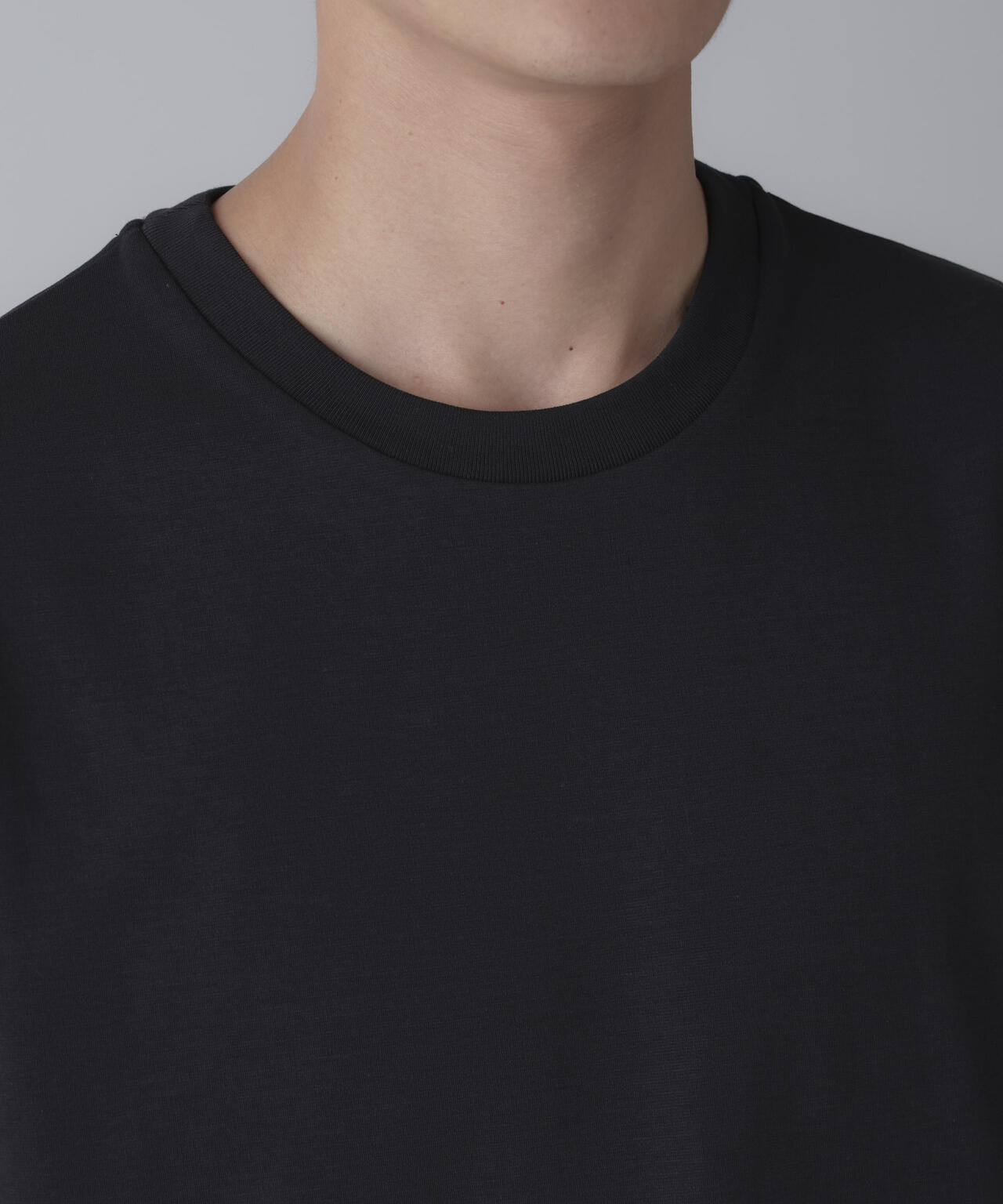 ダブルスムースクルーネックTシャツ 半袖 6724124231
