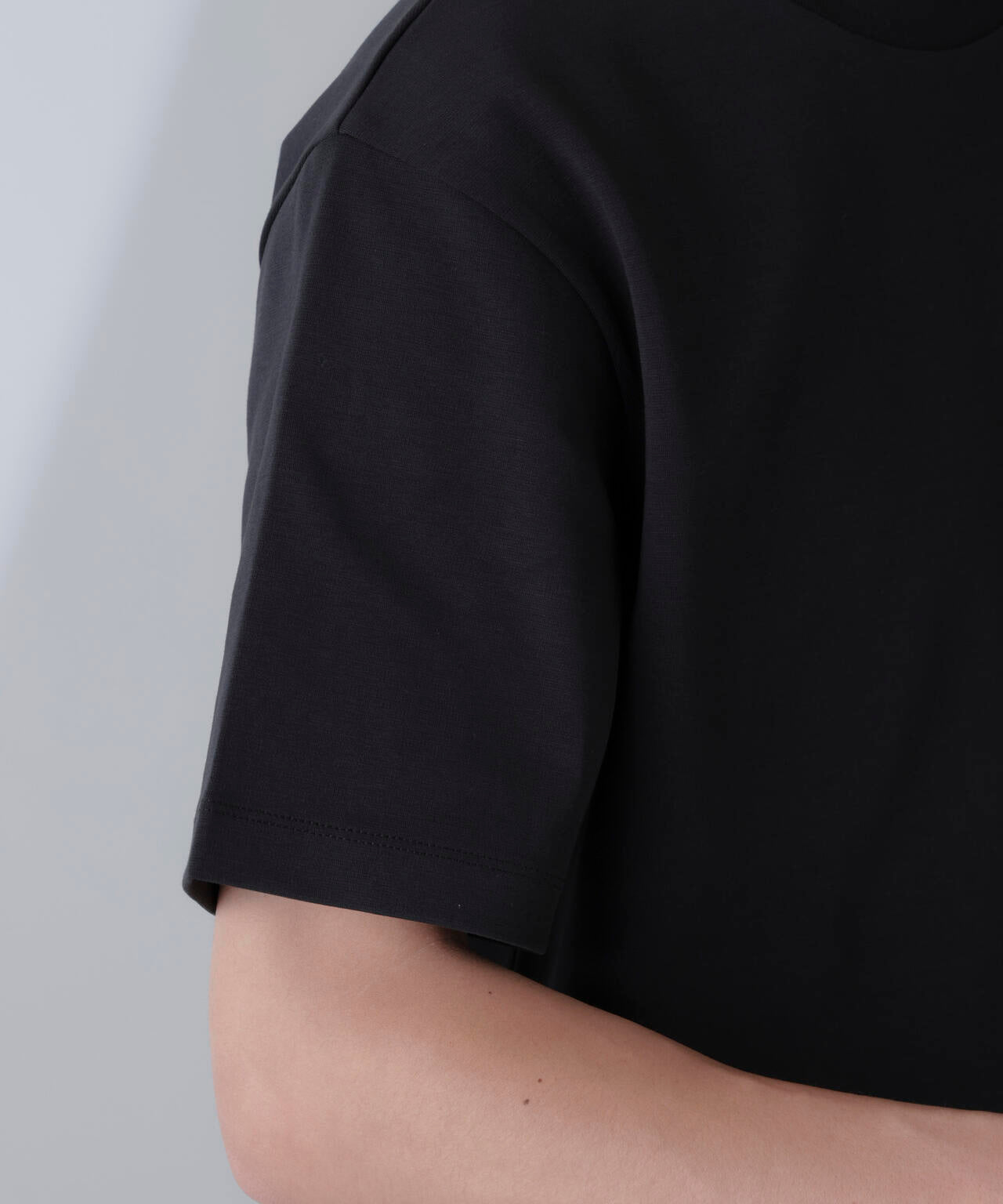 ダブルスムースクルーネックTシャツ 半袖 6724124231