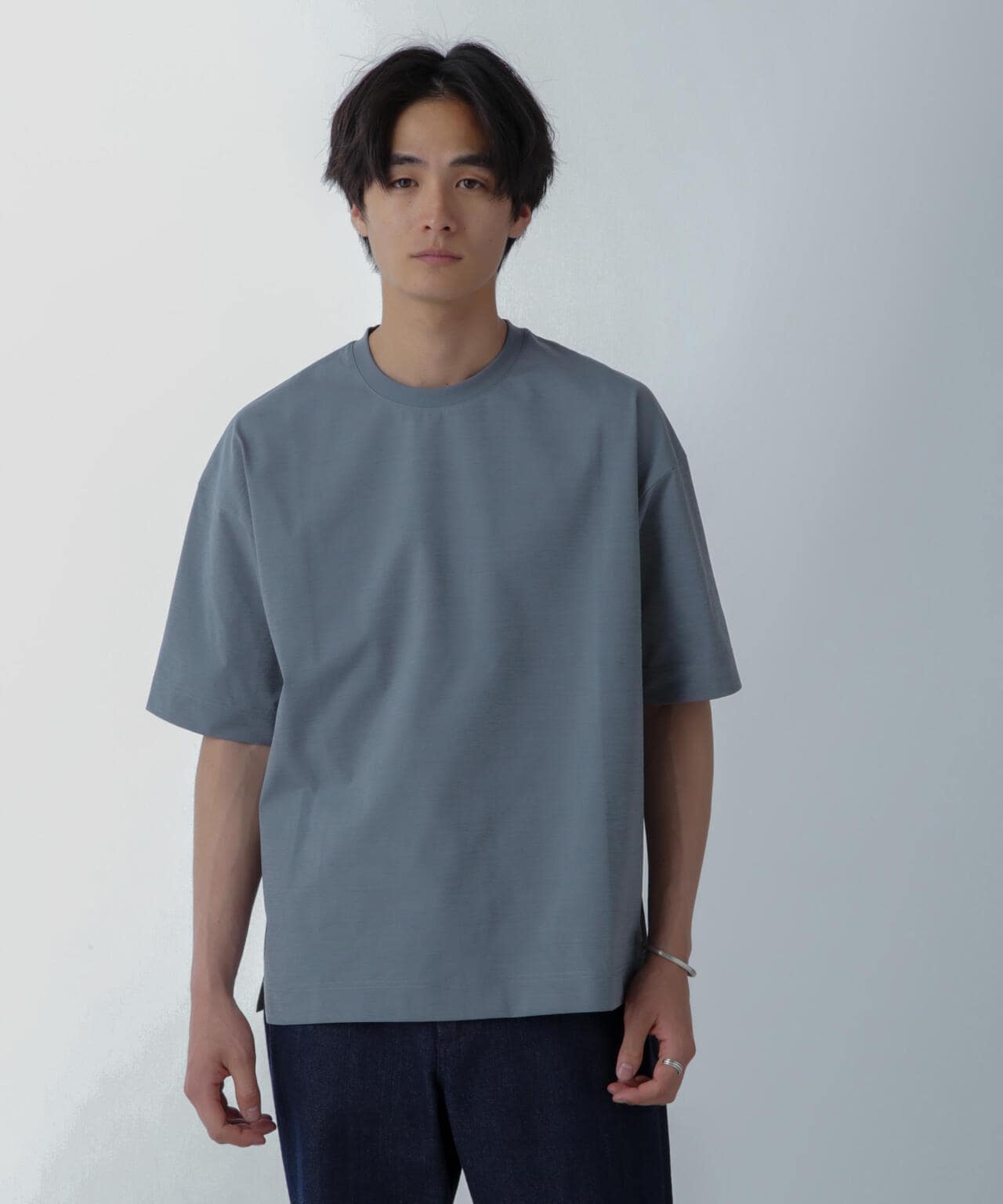 ドライジャージー ワイドTシャツ 半袖(セットアップ可) 6724124234
