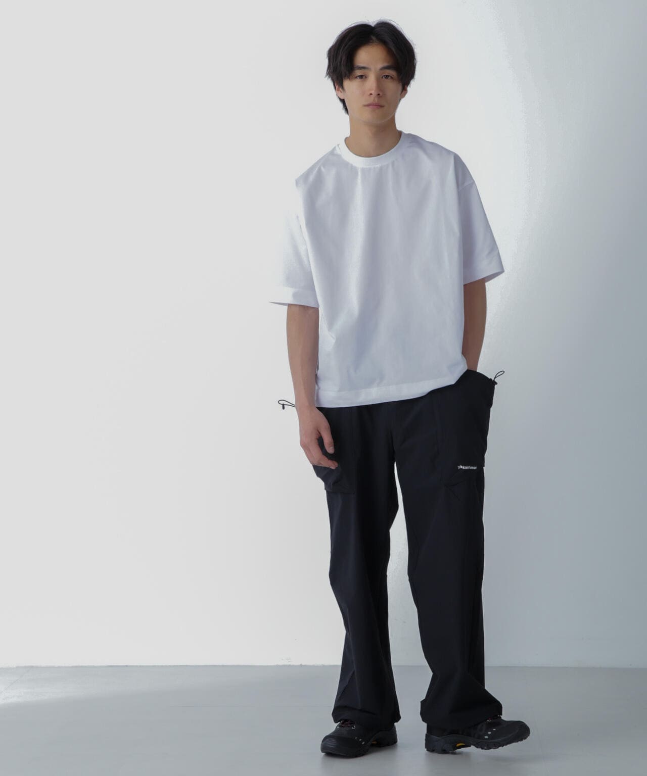 ドライジャージー ワイドTシャツ 半袖(セットアップ可) 6724124234