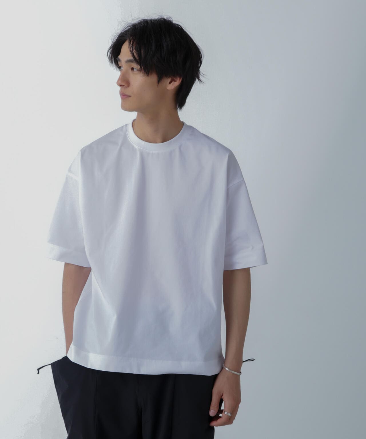 ドライジャージー ワイドTシャツ 半袖(セットアップ可) 6724124234