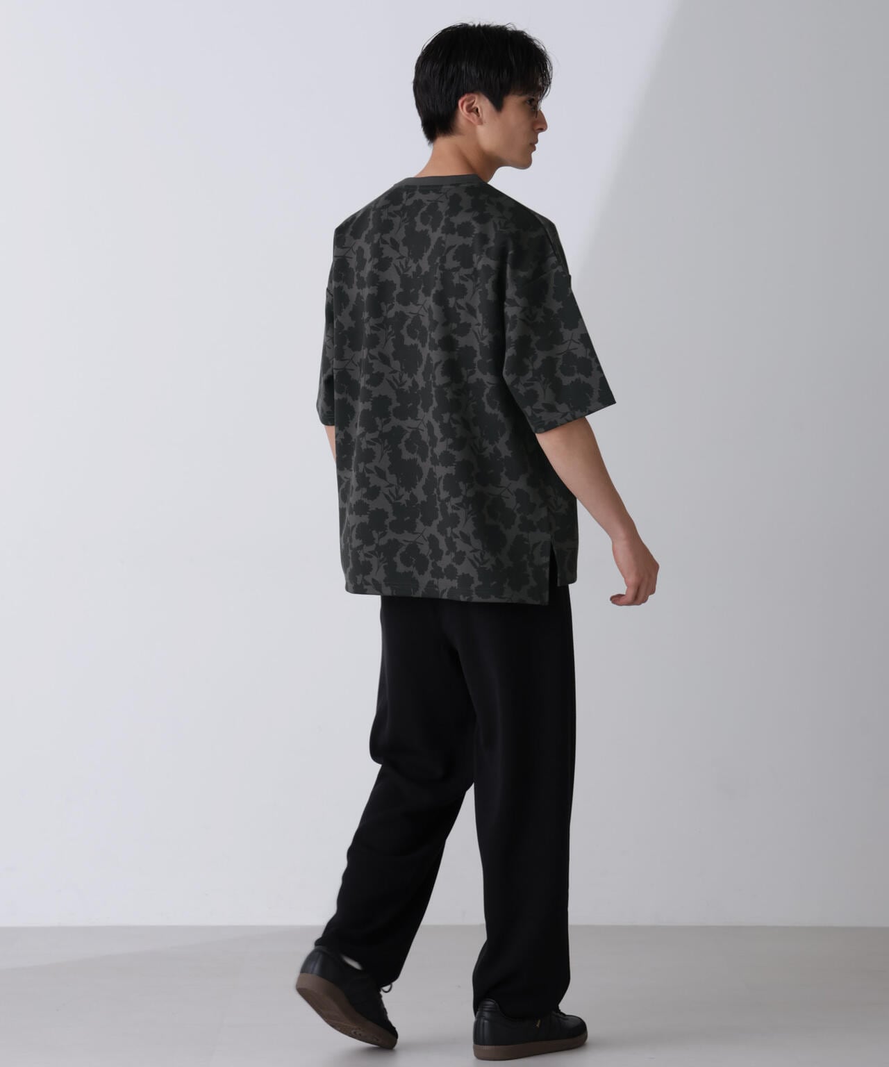 総柄ダンボールワイドTシャツ 半袖 6724124239