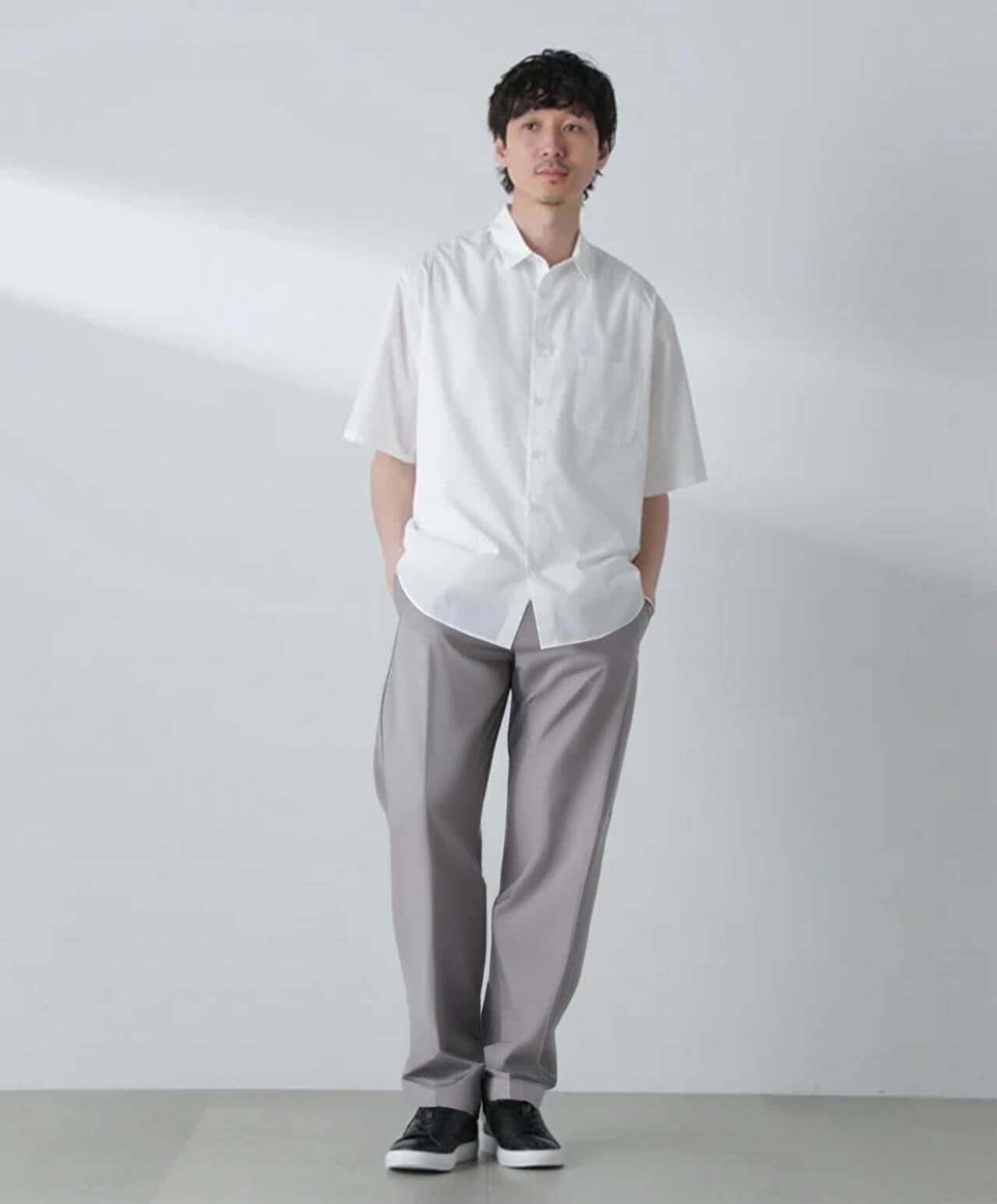 BIG ブロードシャツ 半袖 6724221214