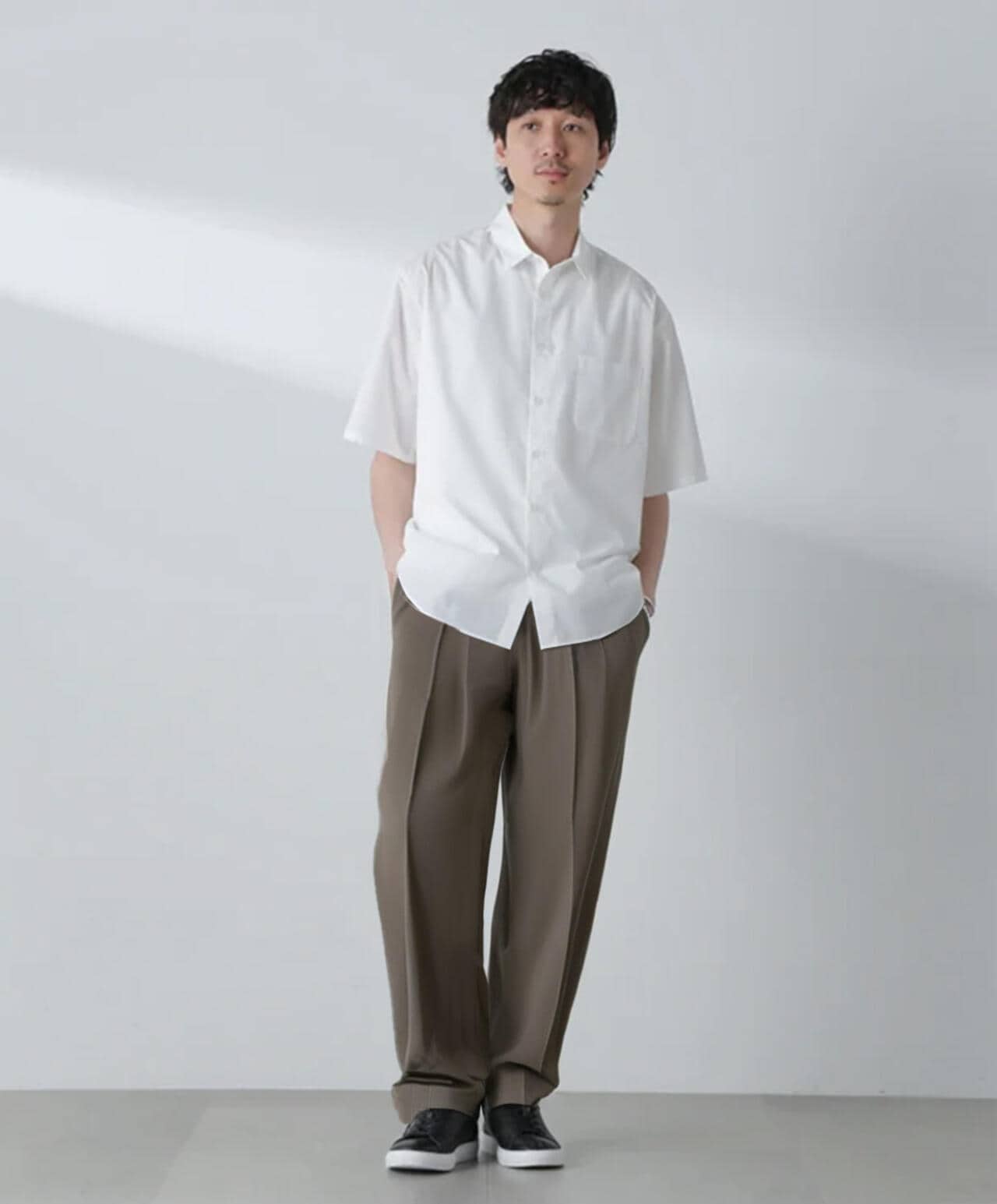 BIG ブロードシャツ 半袖 6724221214