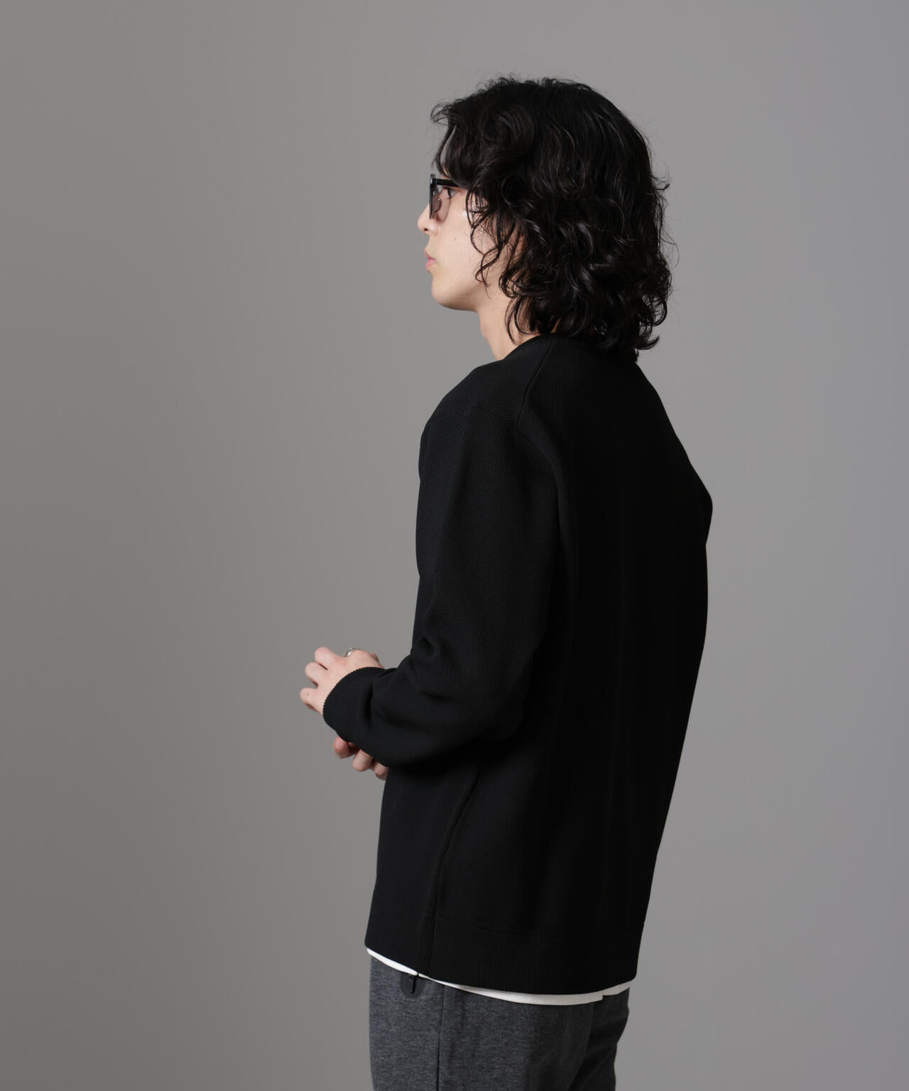 テック鹿の子ニットプルオーバー 6724222206