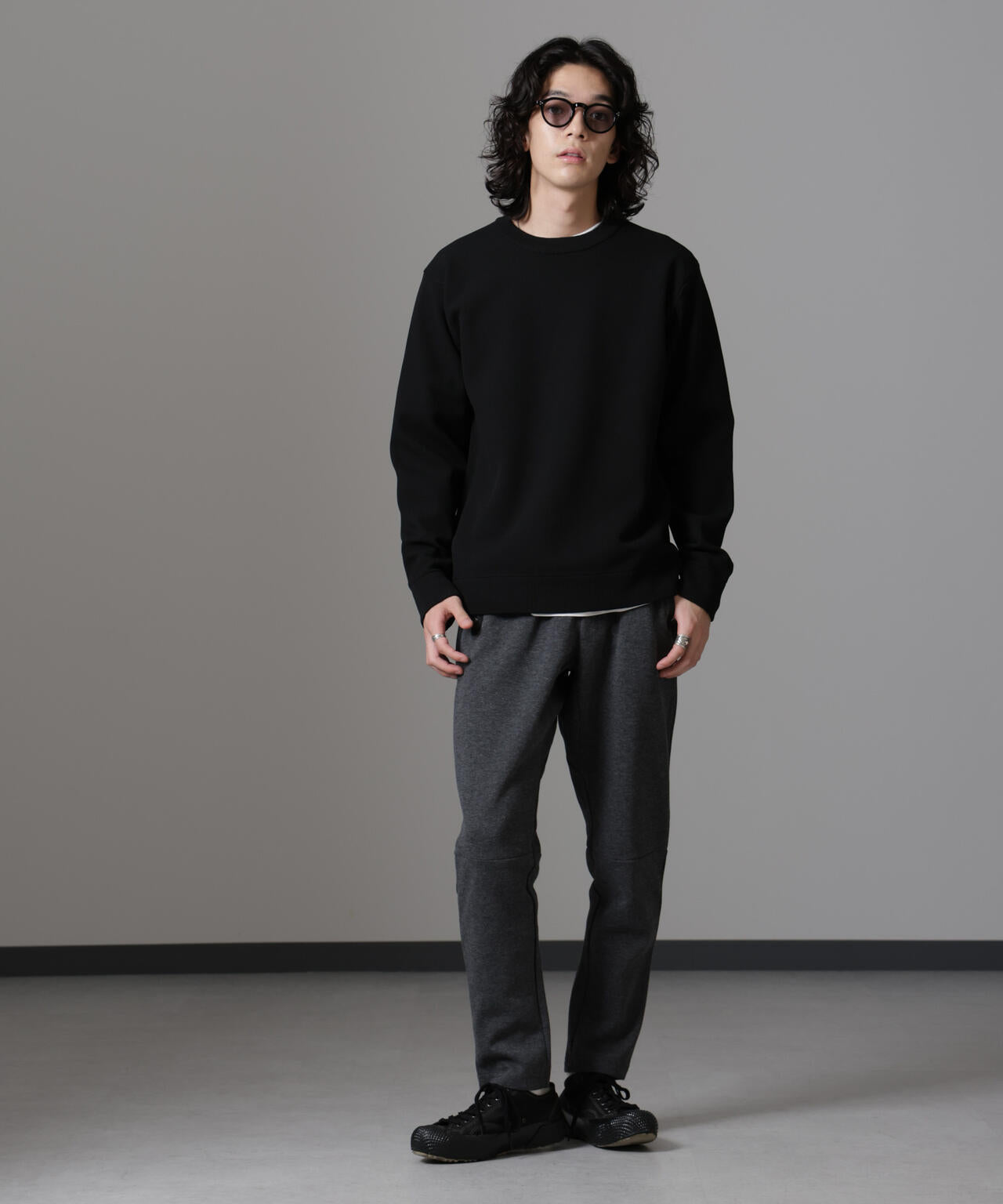 テック鹿の子ニットプルオーバー 6724222206