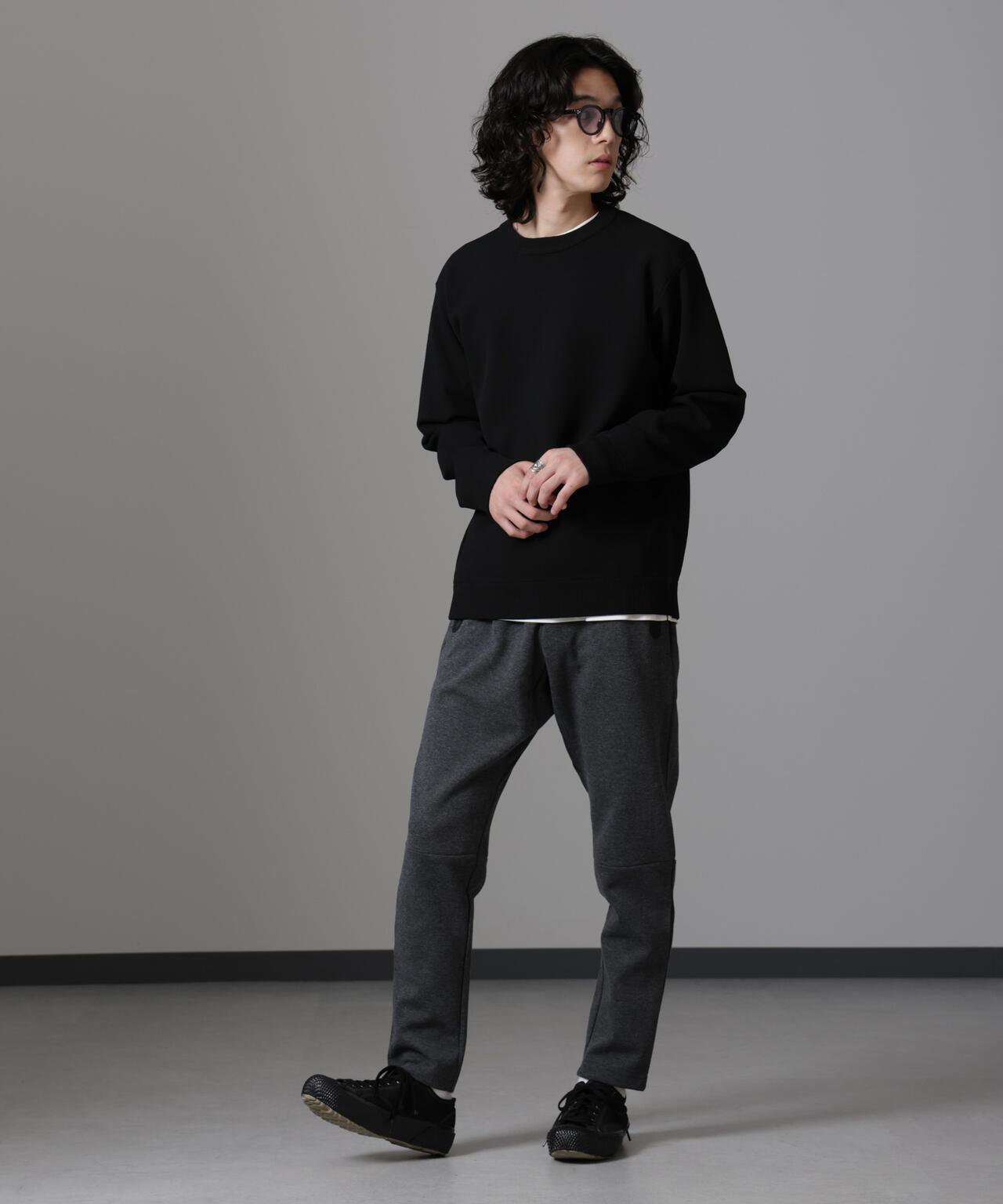 テック鹿の子ニットプルオーバー 6724222206