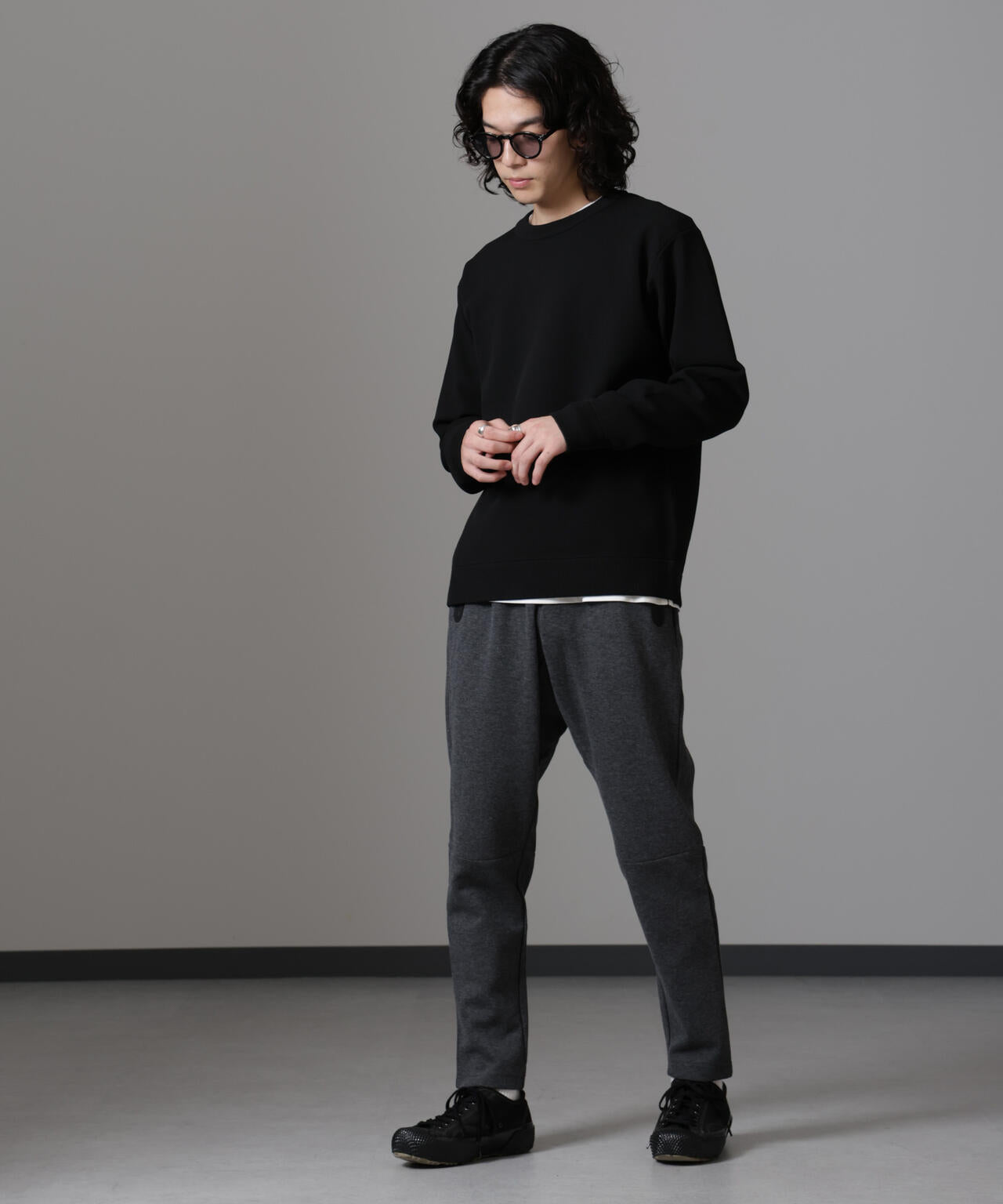 テック鹿の子ニットプルオーバー 6724222206