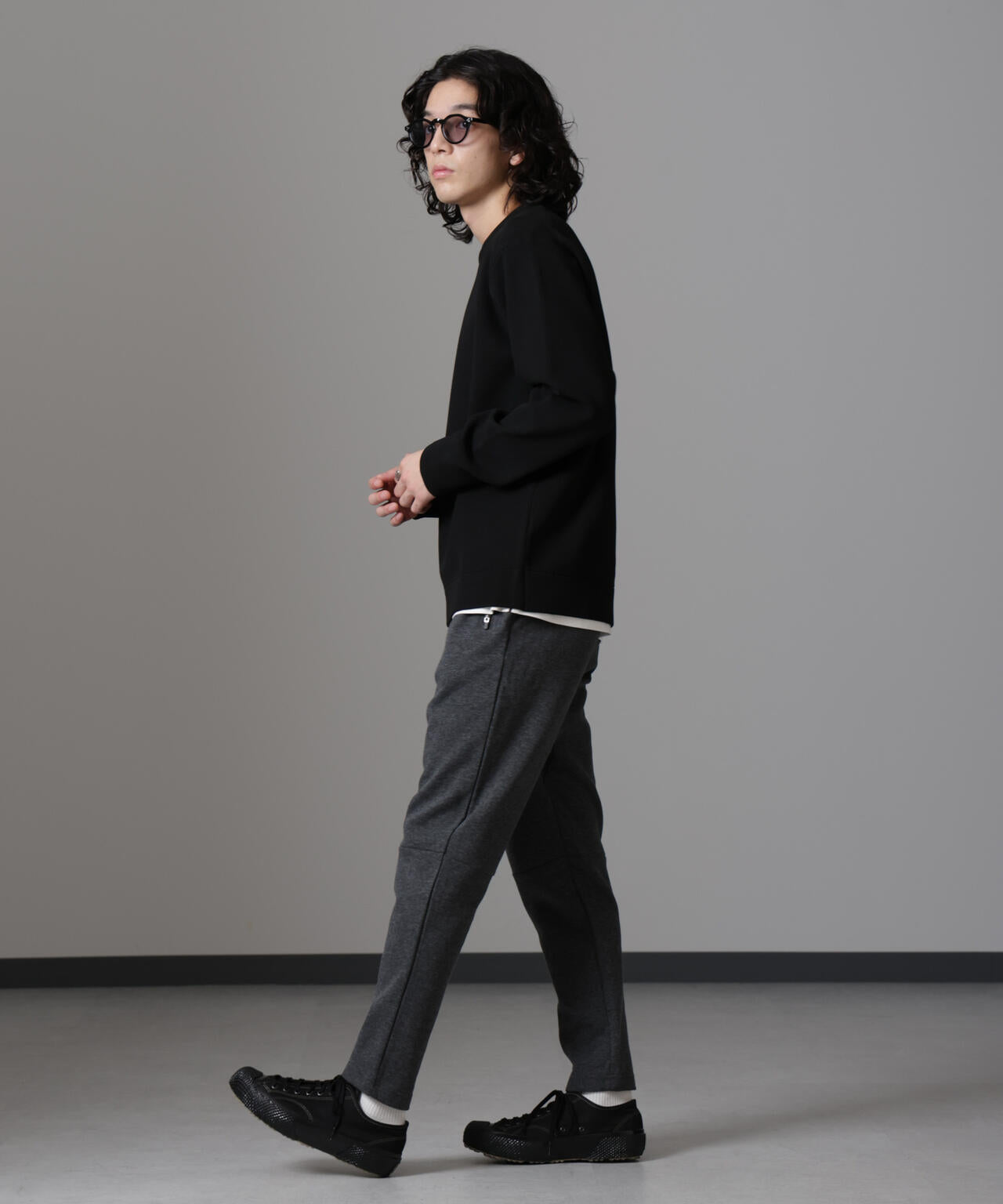 テック鹿の子ニットプルオーバー 6724222206