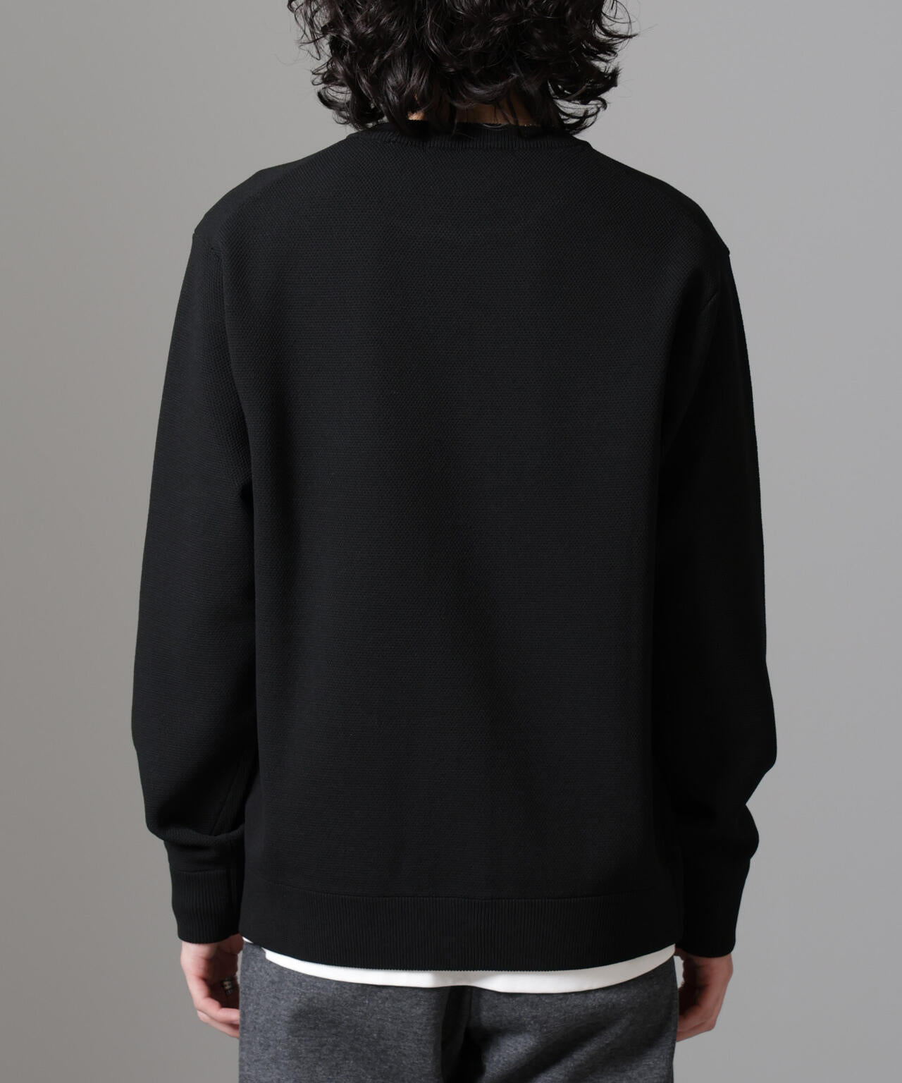 テック鹿の子ニットプルオーバー 6724222206