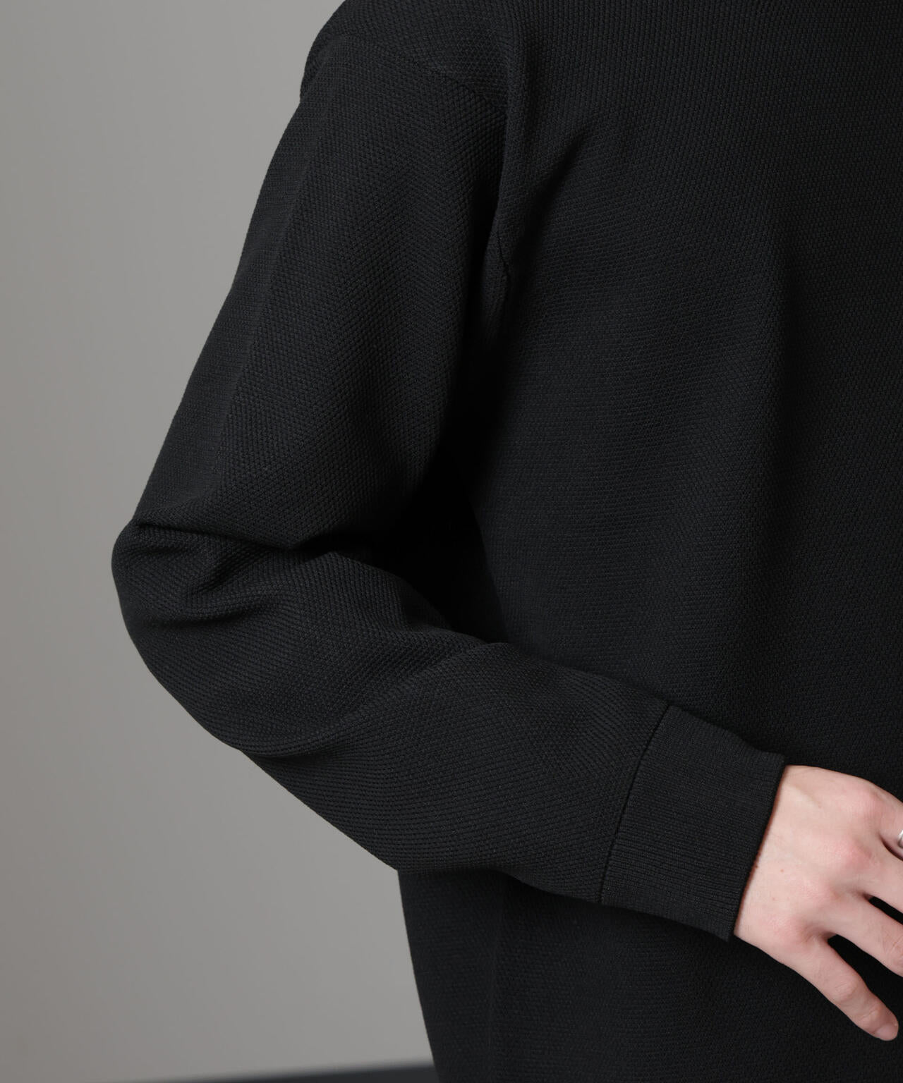 テック鹿の子ニットプルオーバー 6724222206