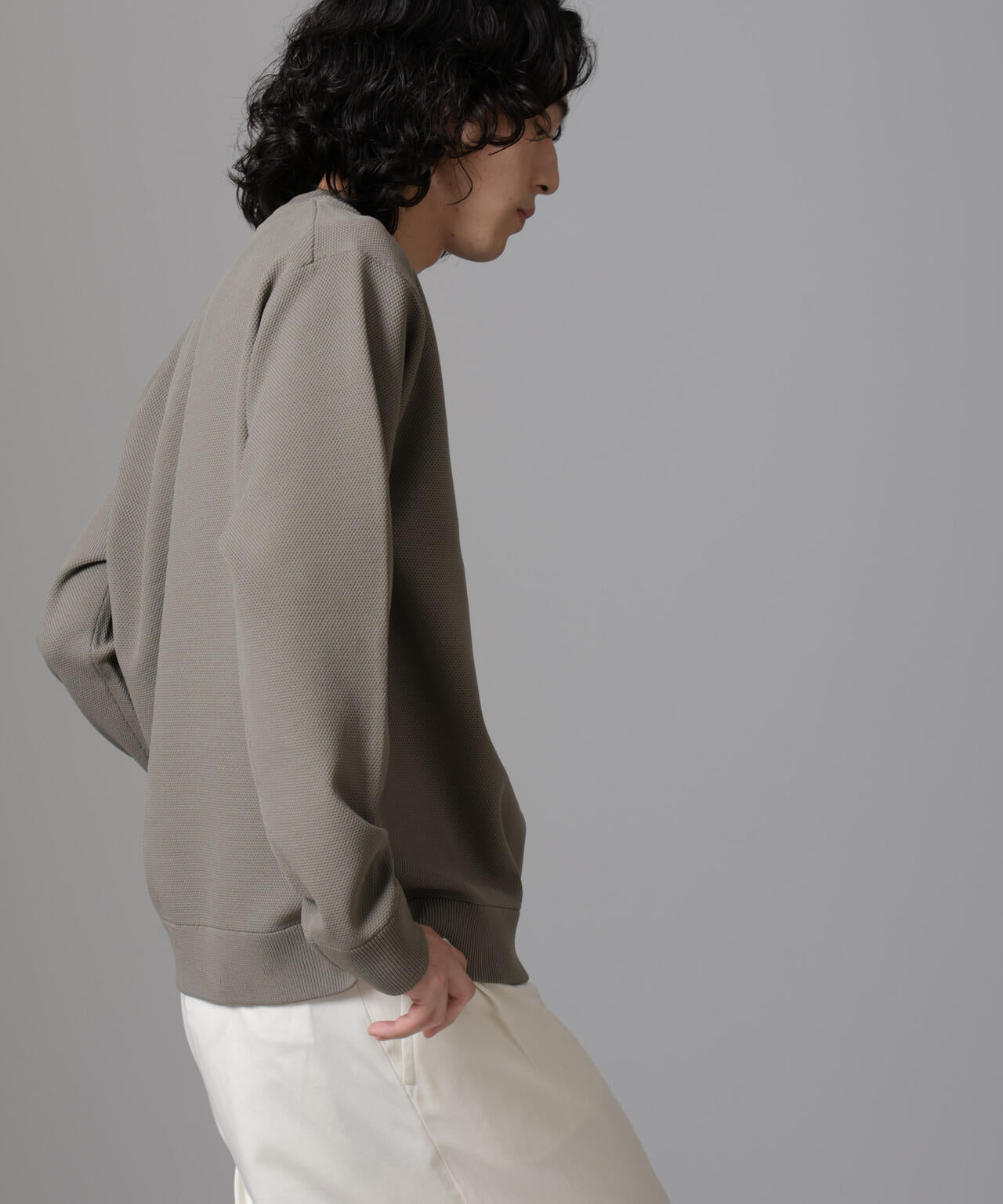 テック鹿の子ニットプルオーバー 6724222206