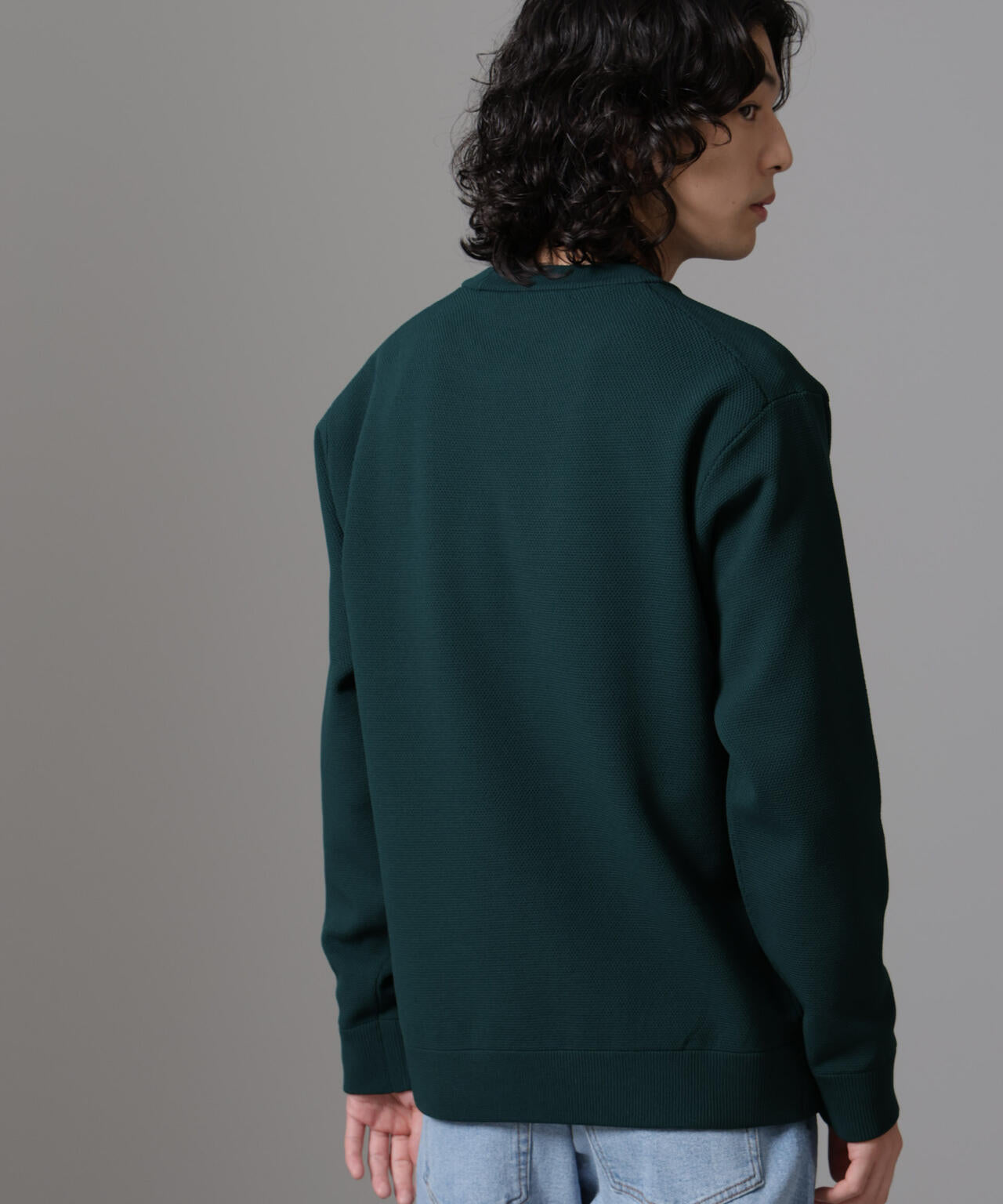 テック鹿の子ニットプルオーバー 6724222206