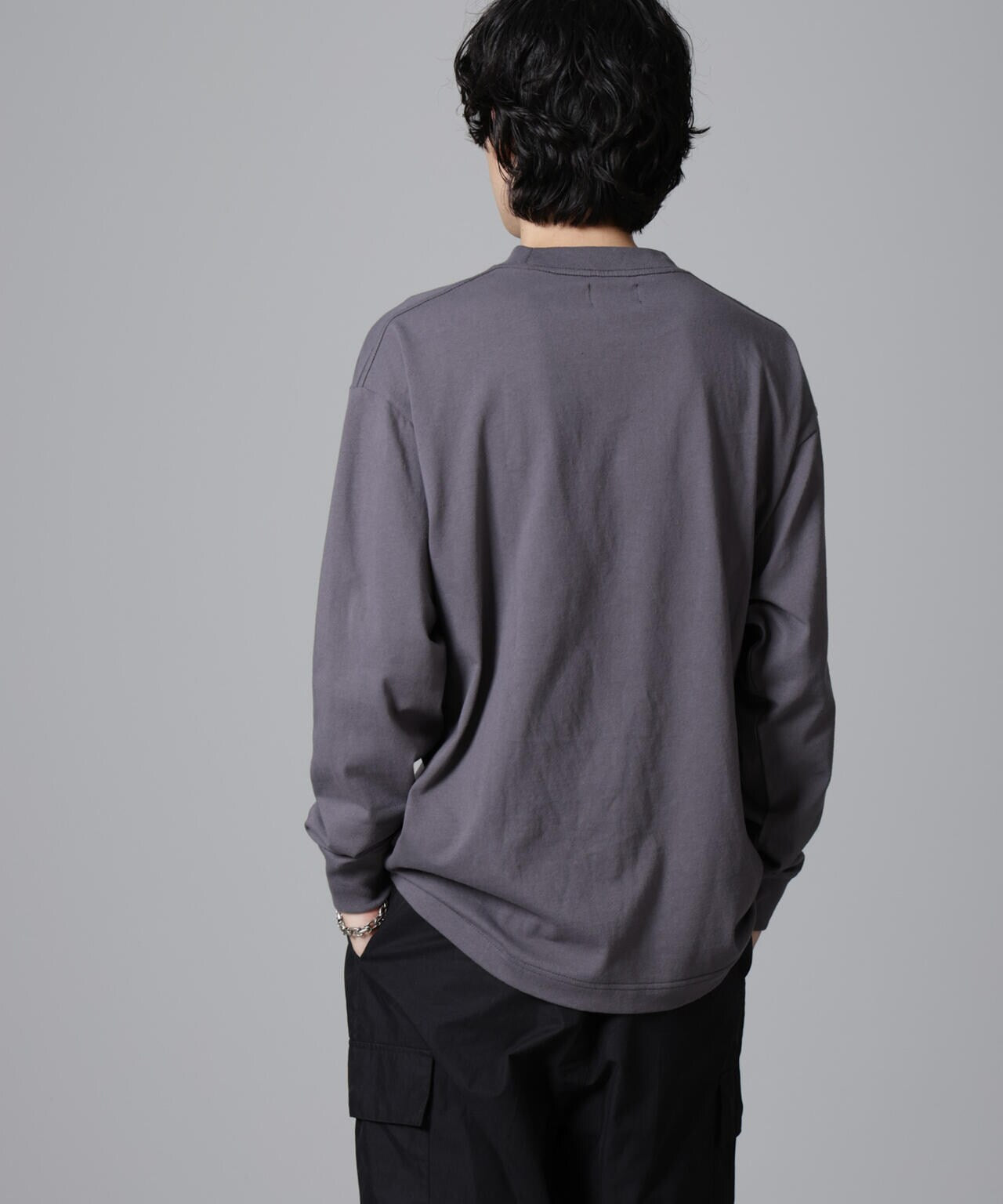 PENNEYS BLACK ワンポイントTシャツ長袖 6724223234