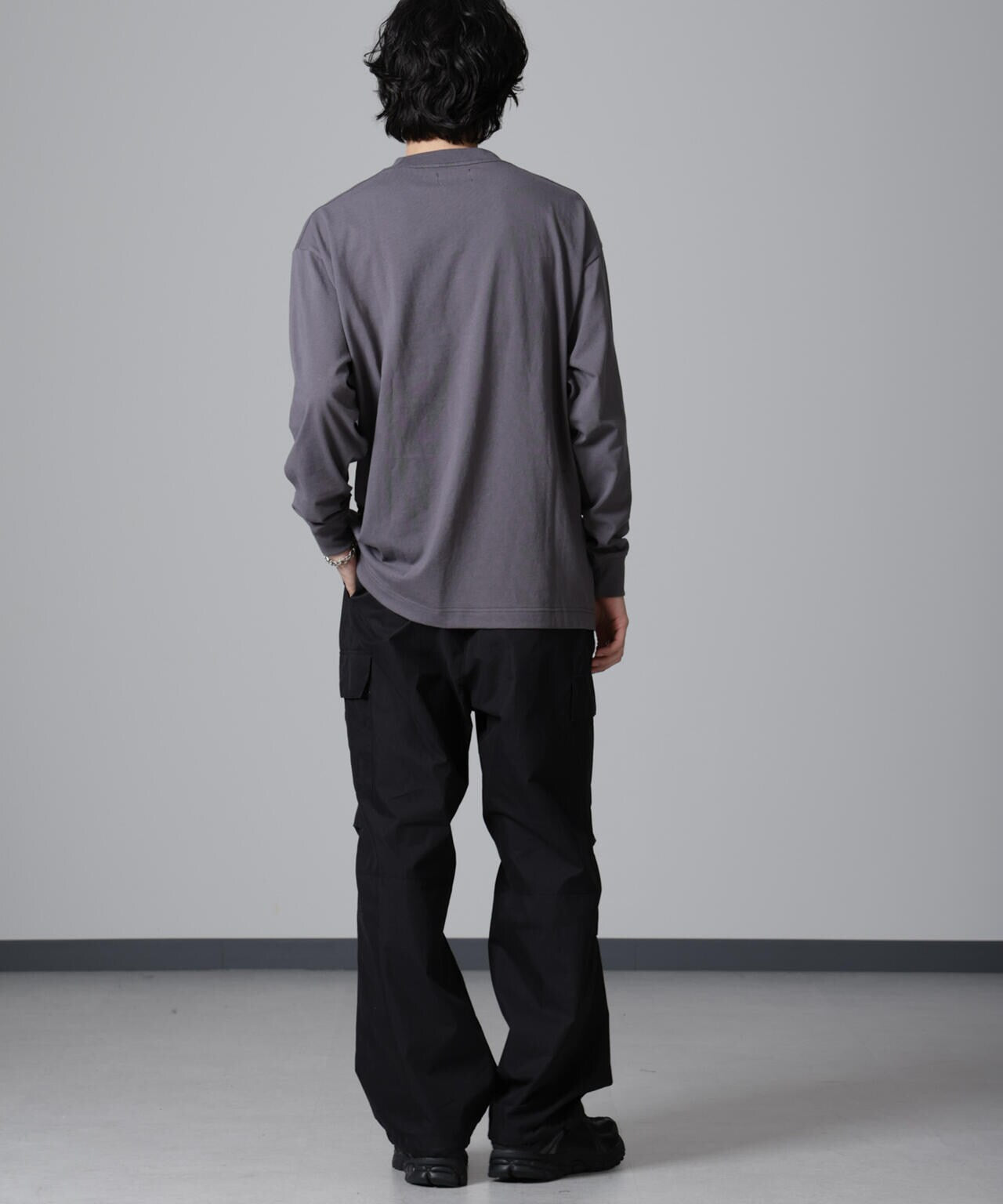 PENNEYS BLACK ワンポイントTシャツ長袖 6724223234