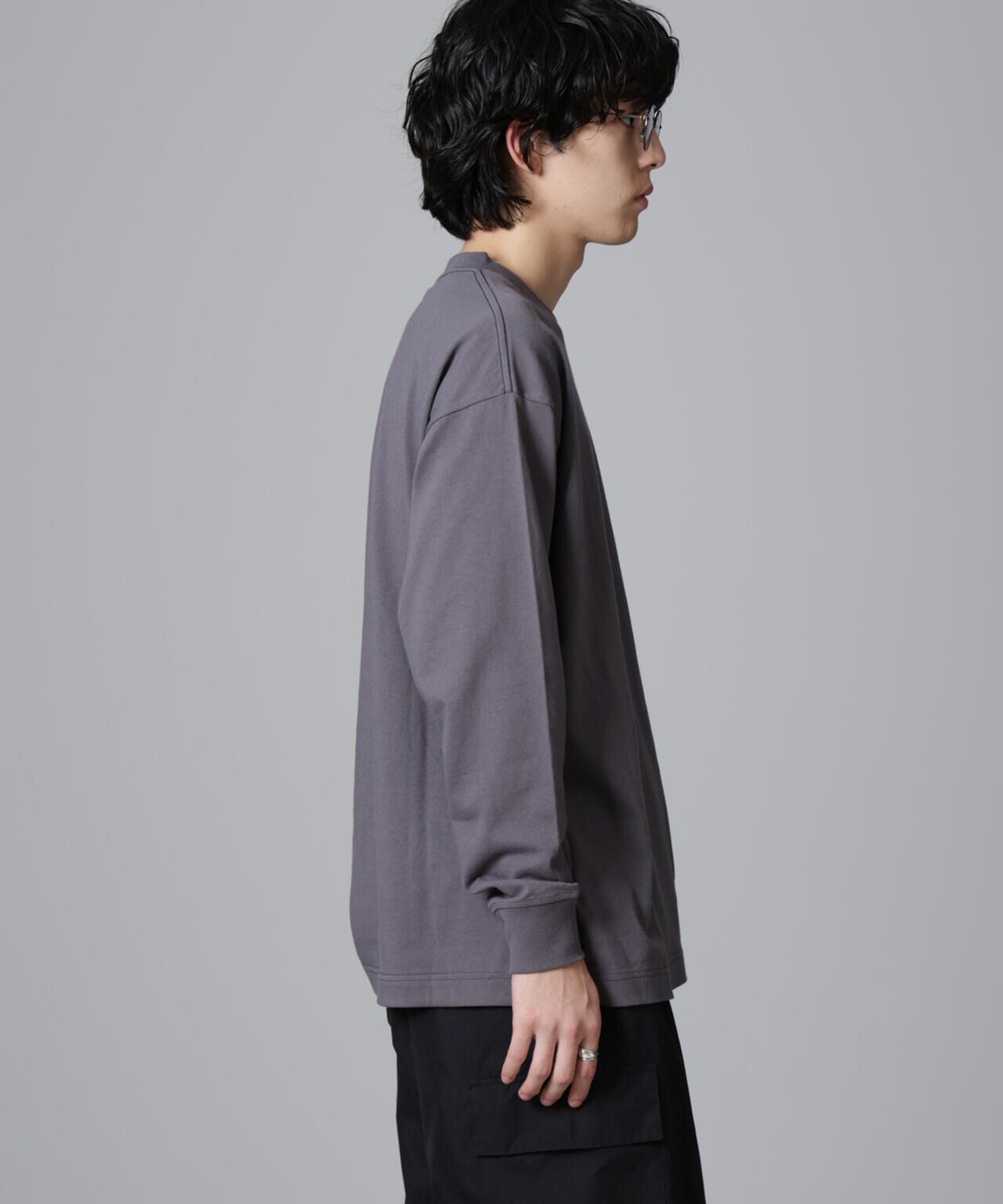 PENNEYS BLACK ワンポイントTシャツ長袖 6724223234