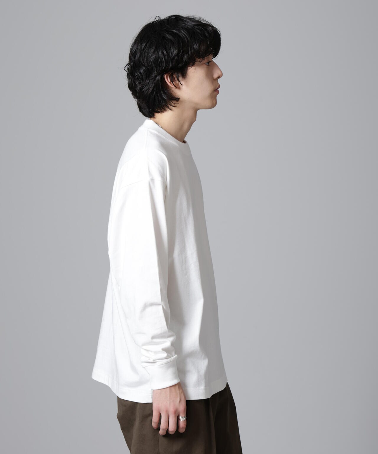 PENNEYS BLACK ワンポイントTシャツ長袖 6724223234