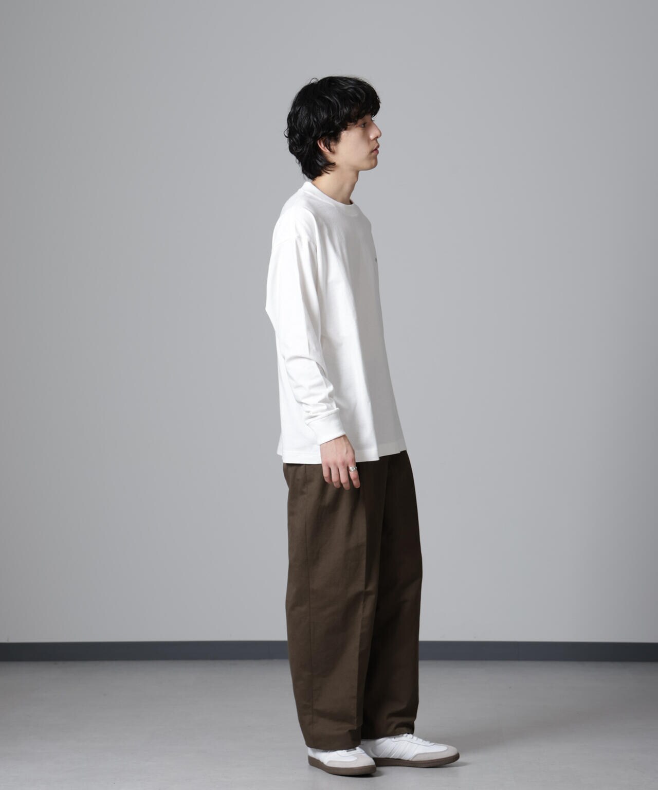 PENNEYS BLACK ワンポイントTシャツ長袖 6724223234