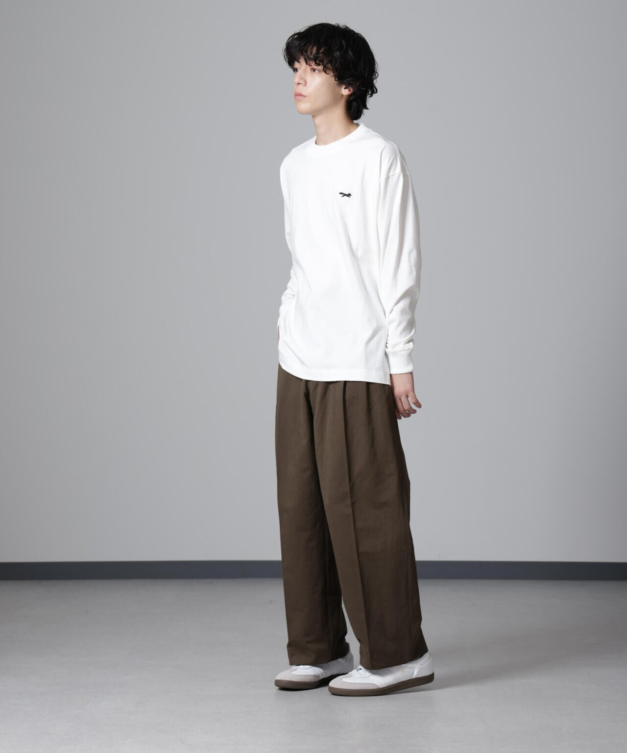 PENNEYS BLACK ワンポイントTシャツ長袖 6724223234