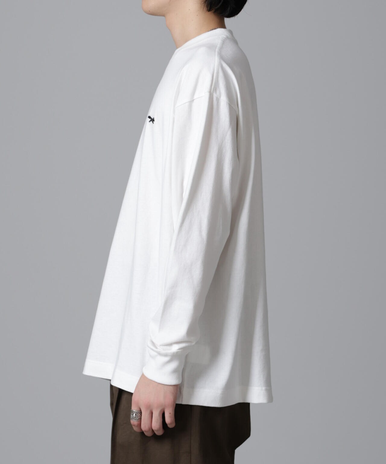 PENNEYS BLACK ワンポイントTシャツ長袖 6724223234