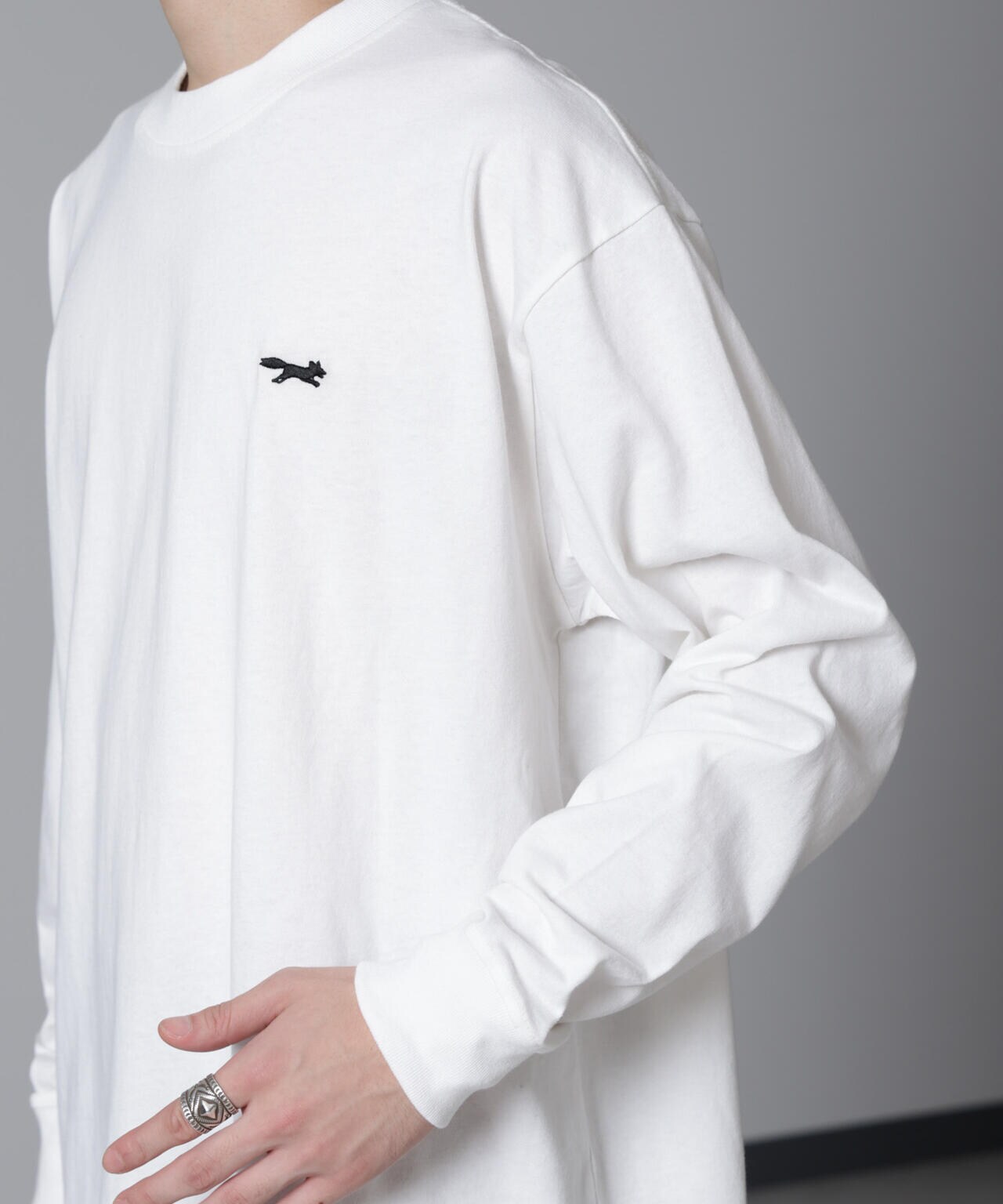 PENNEYS BLACK ワンポイントTシャツ長袖 6724223234