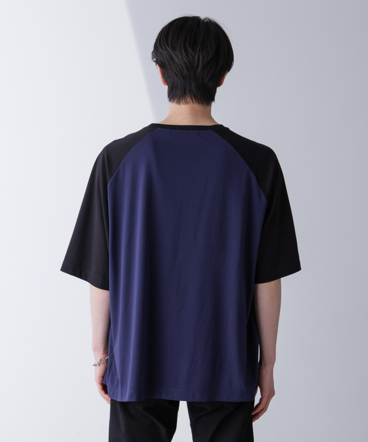 ワイドシルエットラグランTシャツ 半袖 6724224207